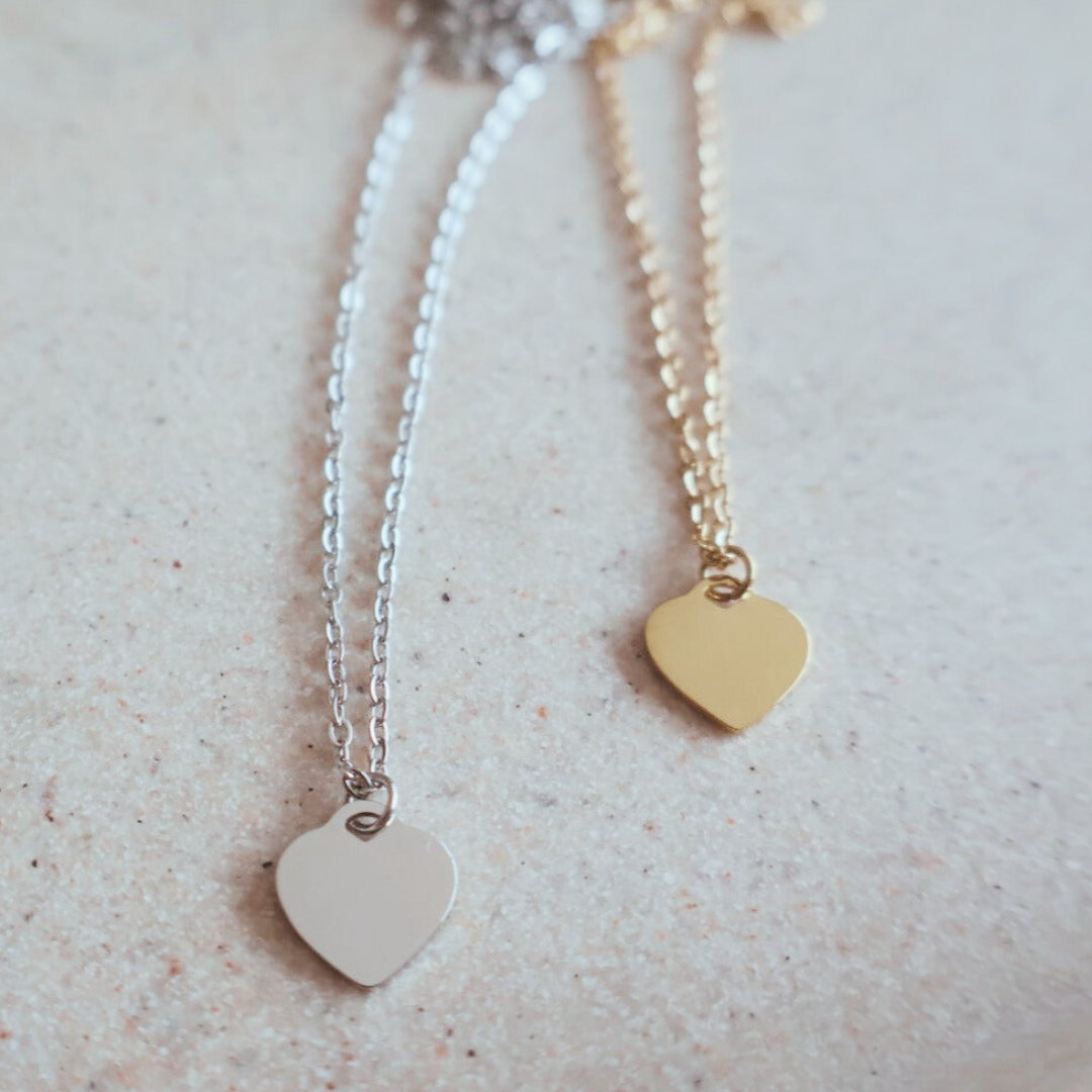 Sale Mini heart Necklace Katyb Jewellery Design