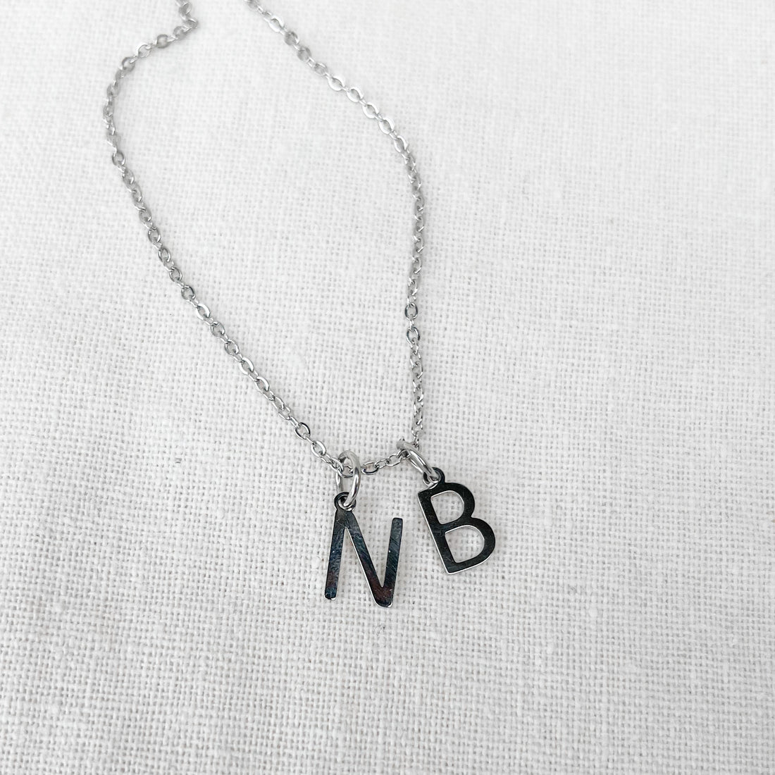Letter Pendant Necklace