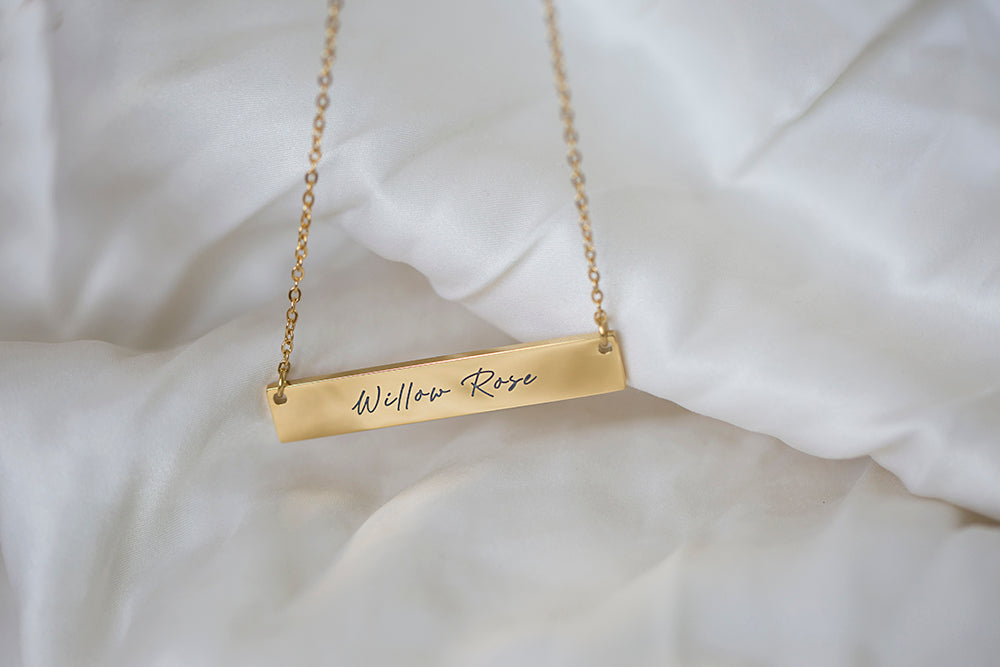 Bar Necklaces – Katyb Jewellery Design