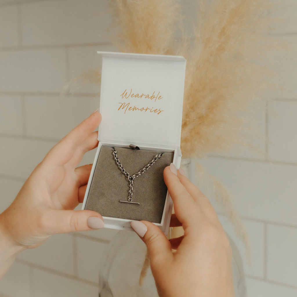 Statement T Bar Necklace