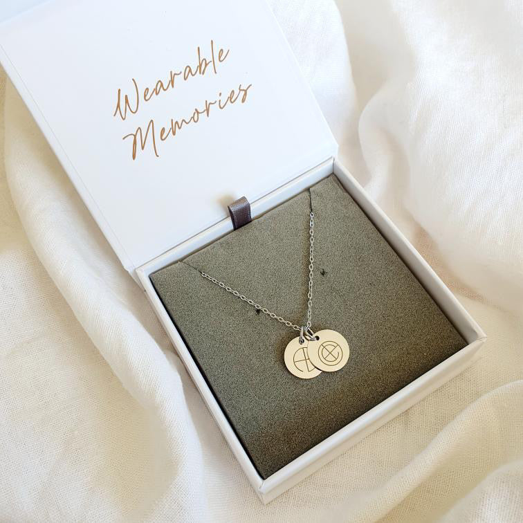 Mini Name Logo Necklace