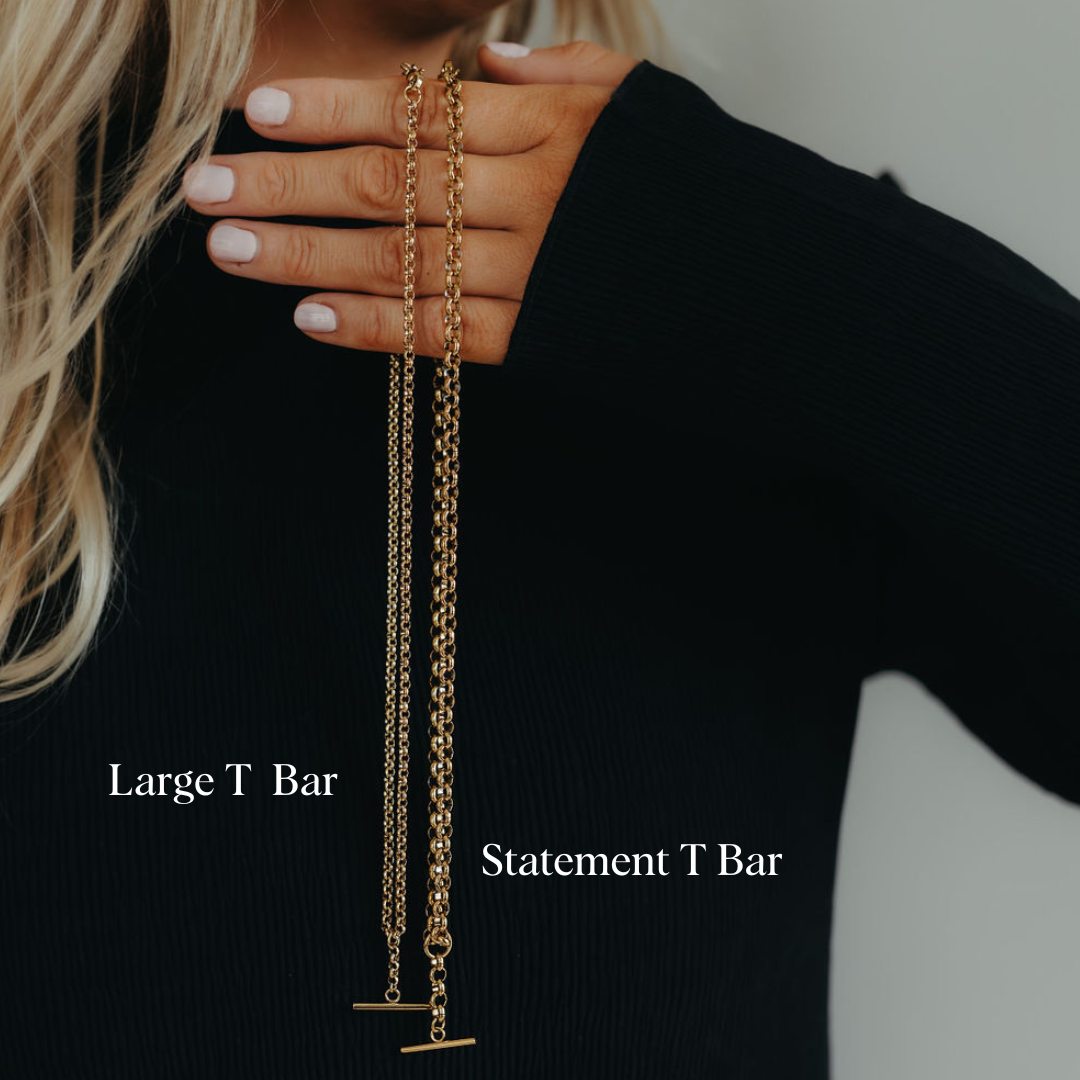 Large T Bar Necklace