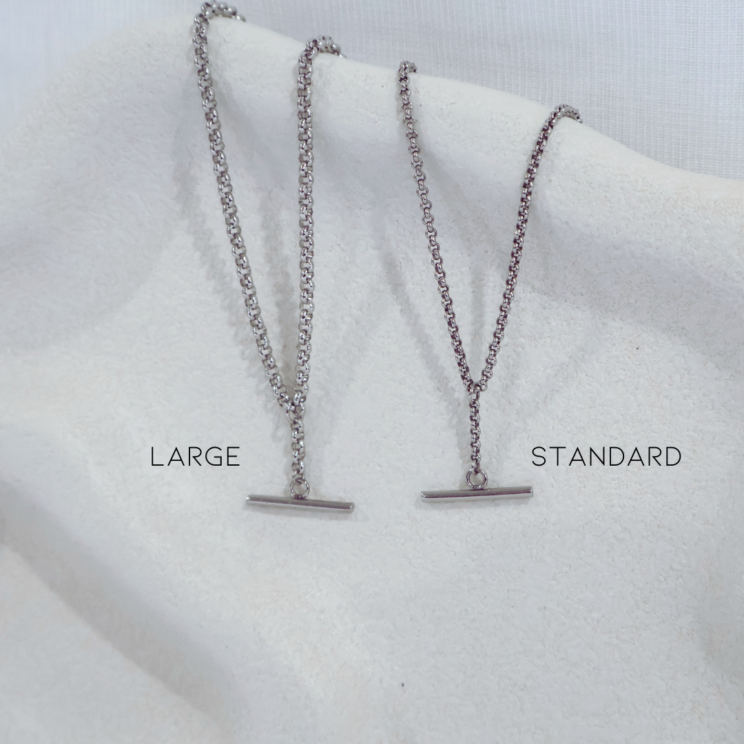 Large T Bar Necklace