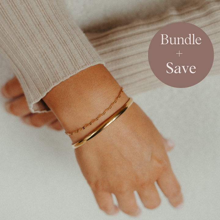 Bangle + Bracelet Bundle