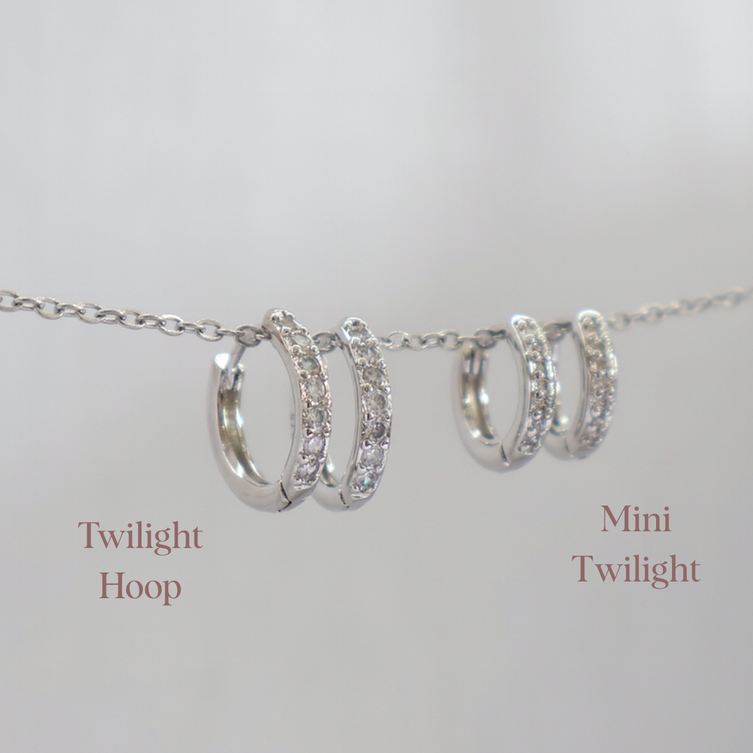 Waterproof Twilight Hoops