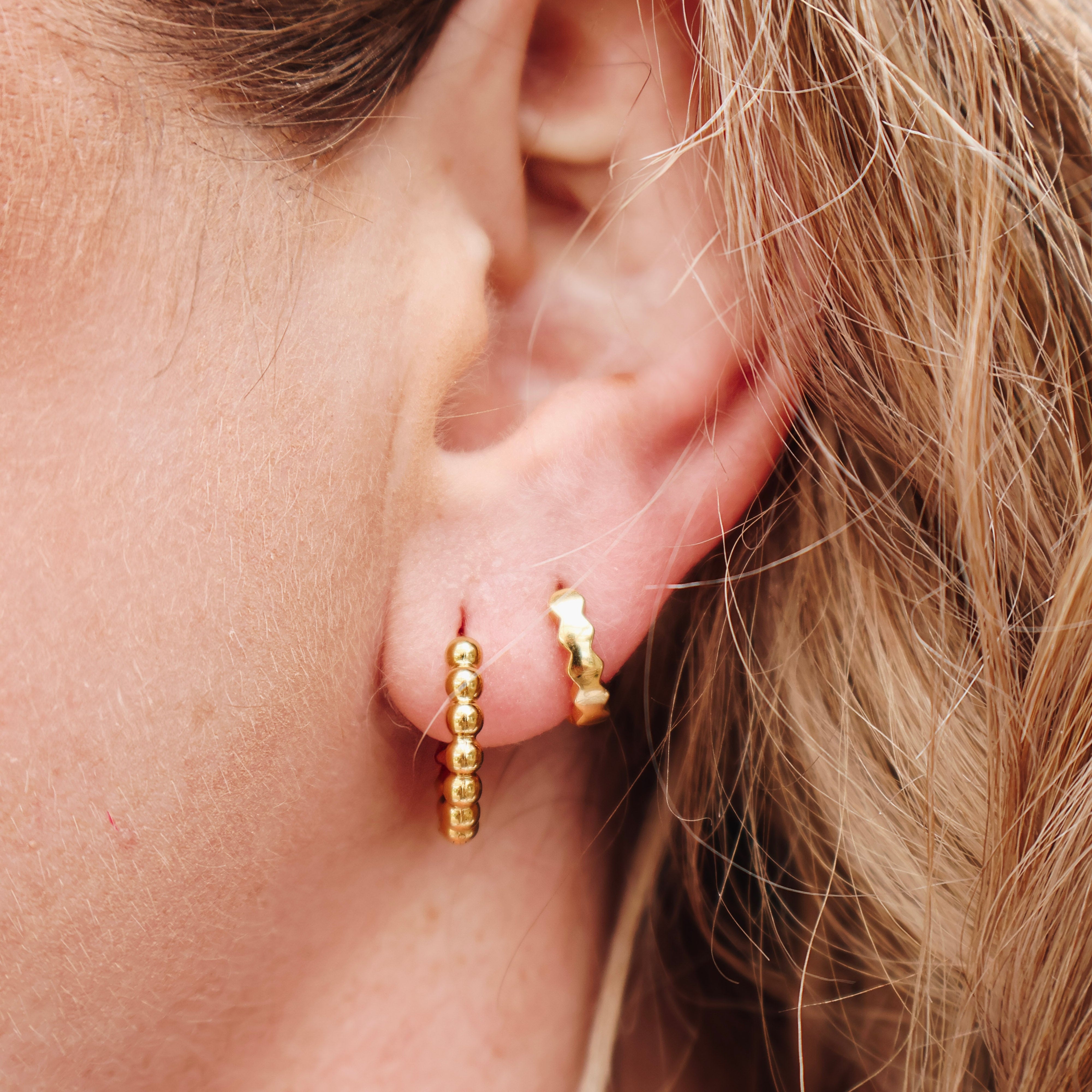 Hoop Earring Bundle - 3 pairs