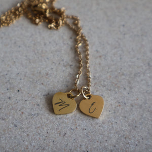 Sale Personalised Mini Heart Necklace