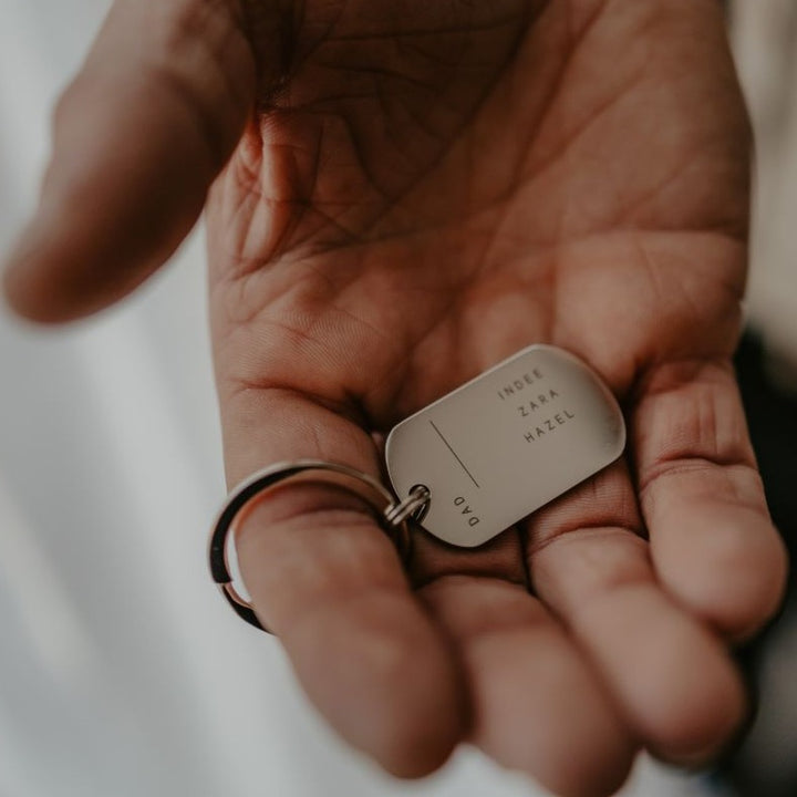 Names Dogtag keyring