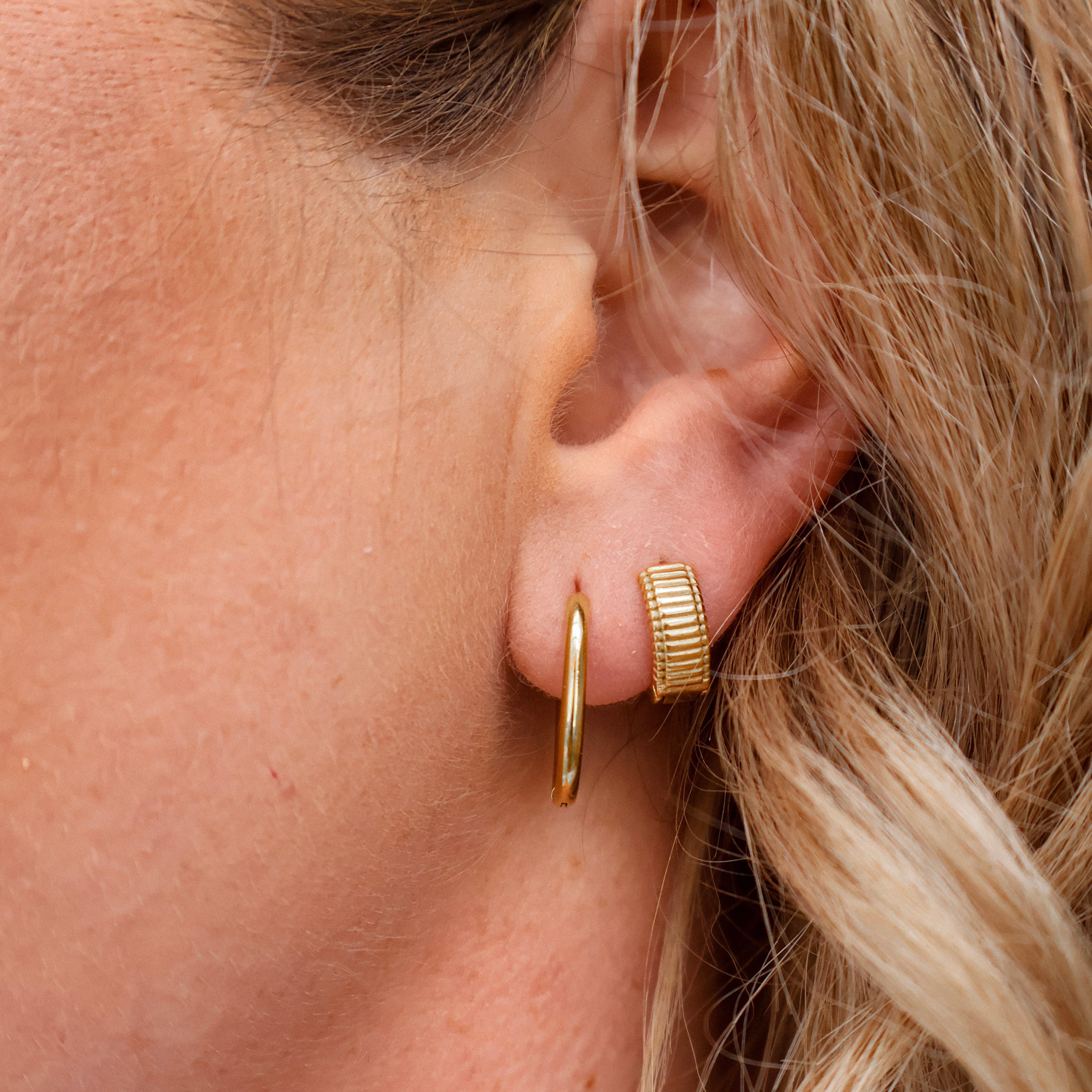 Hoop Earring Bundle - 3 pairs