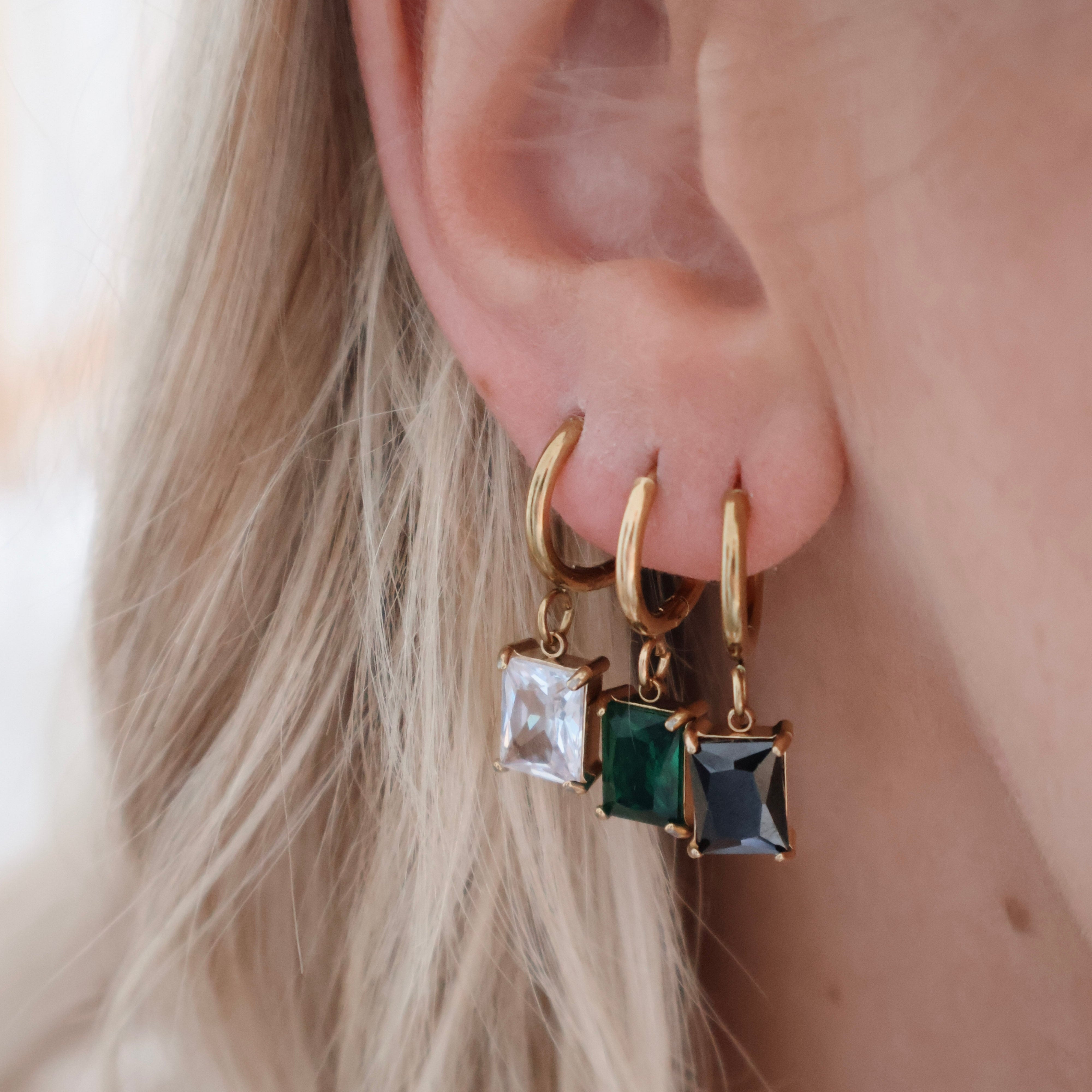 Ivy Hoops - 4 Colours Available