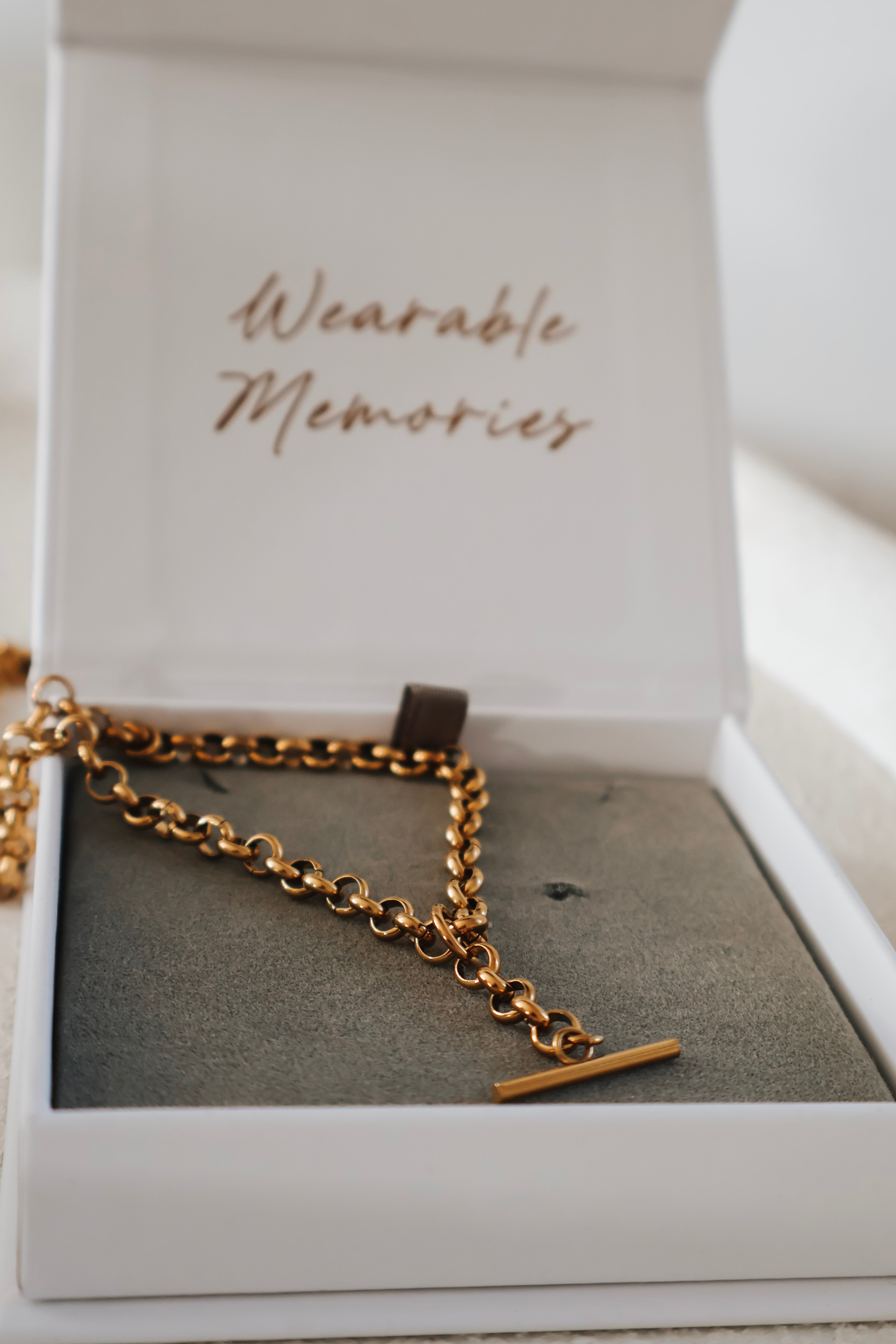 Statement T Bar Necklace