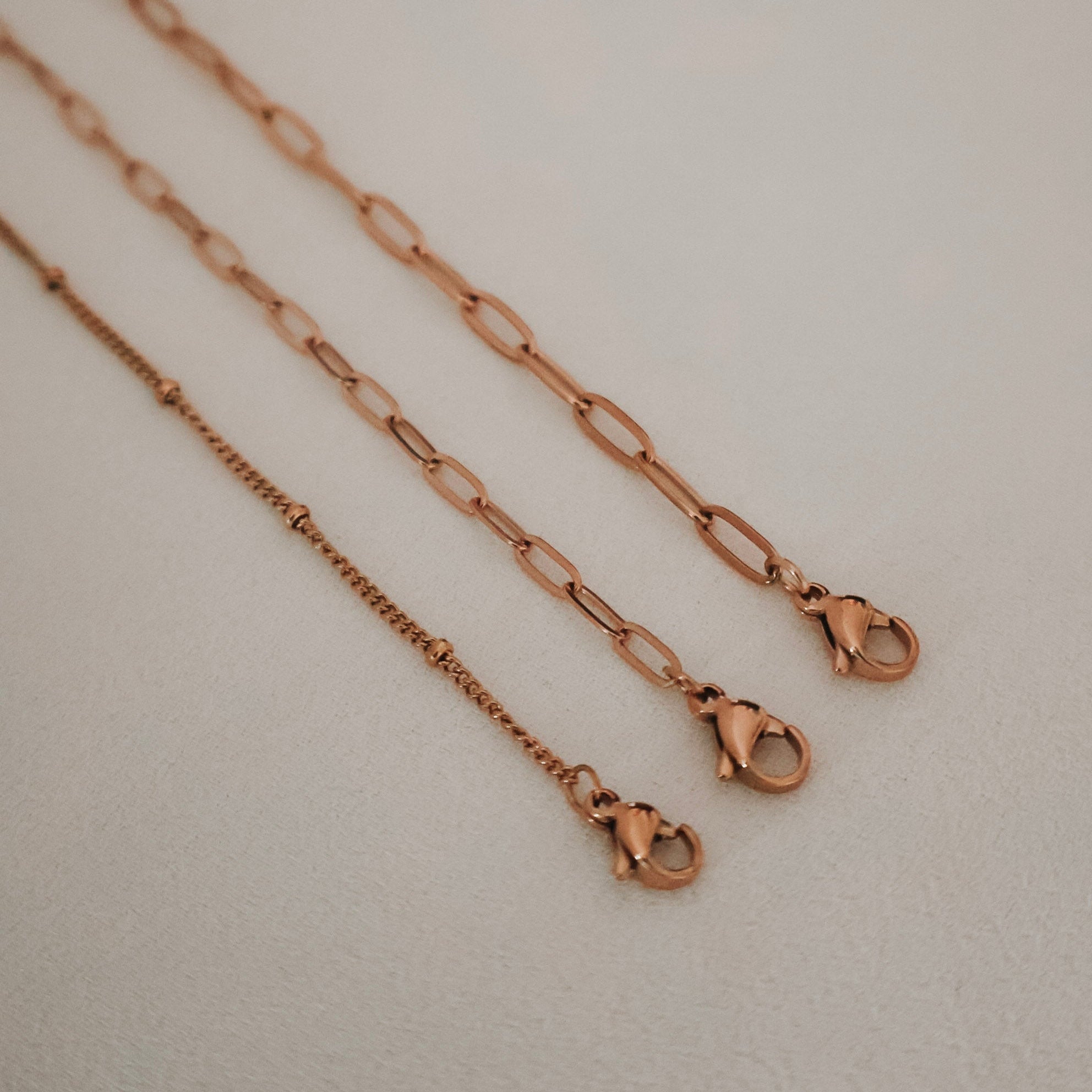 Rose gold bracelets 