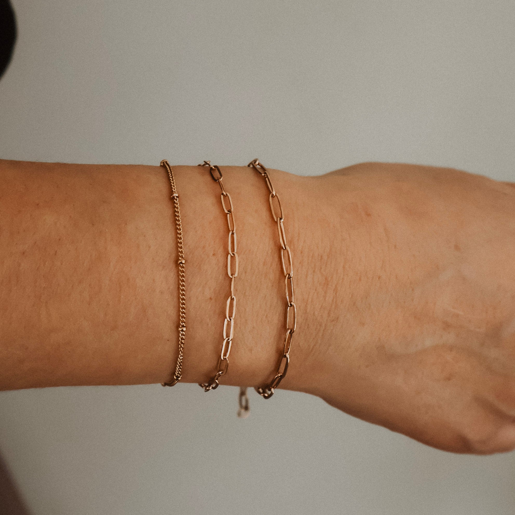 Rose gold bracelets 