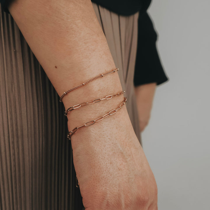 Rose gold bracelets 