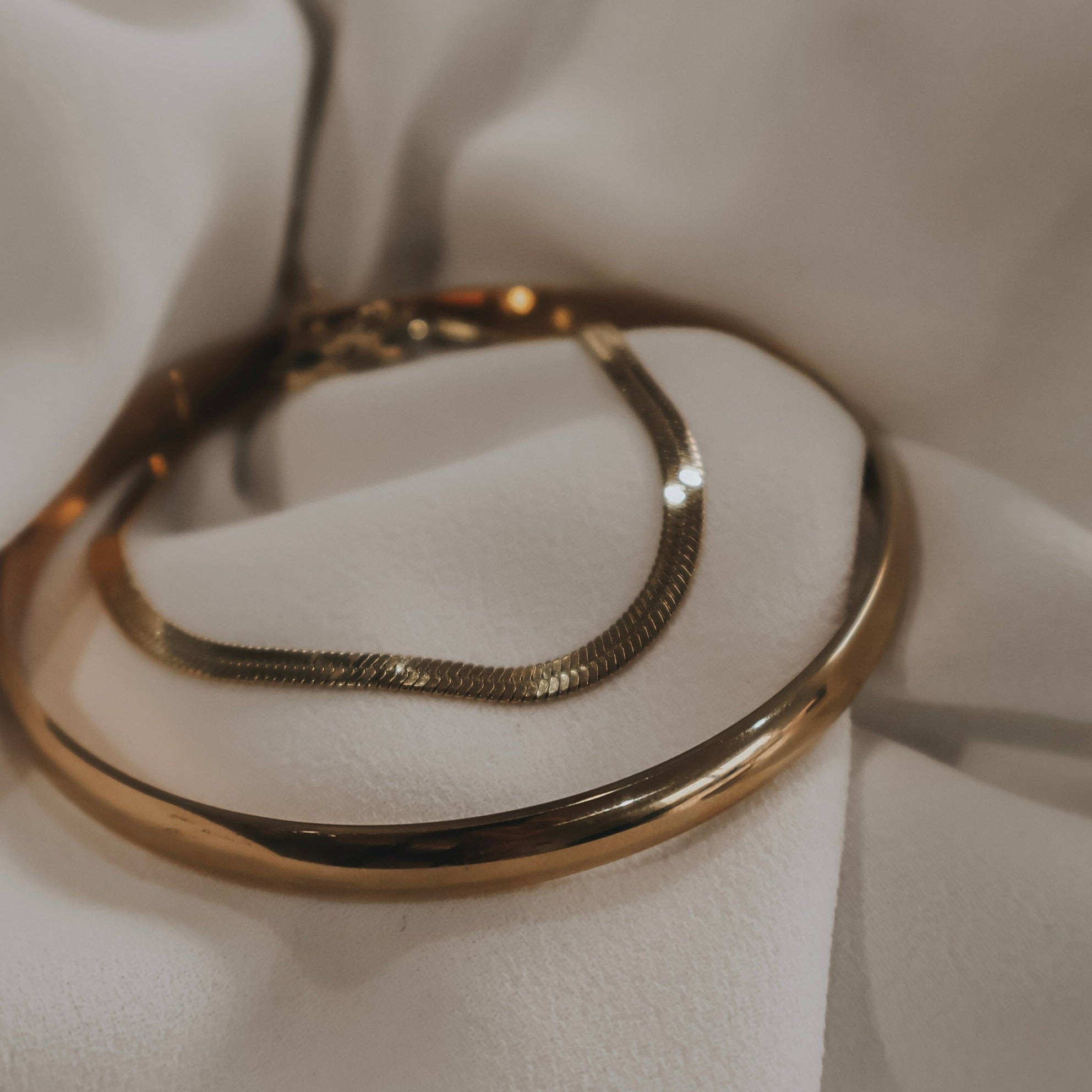 6mm Bangle + Bracelet Bundle