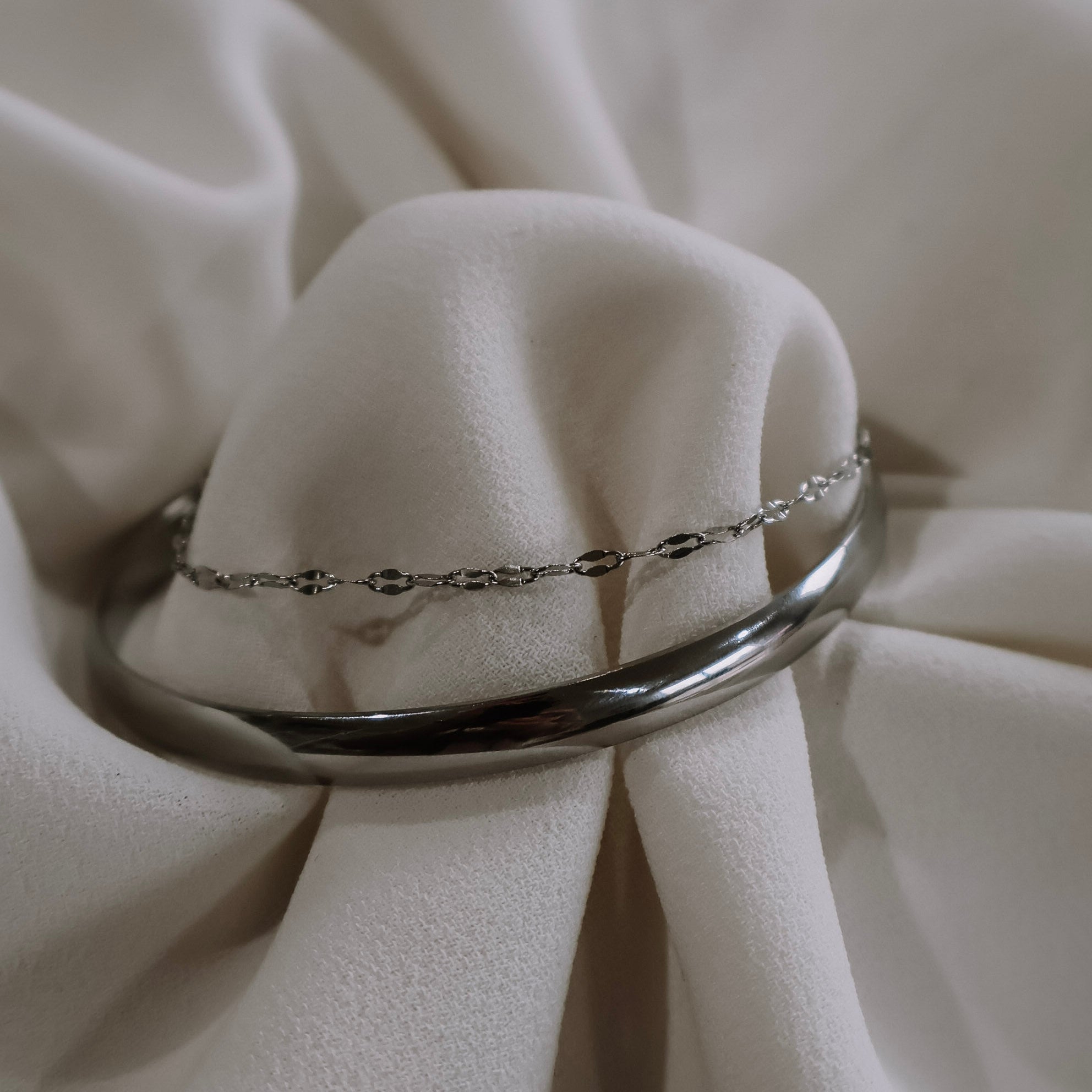 6mm Bangle + Bracelet Bundle