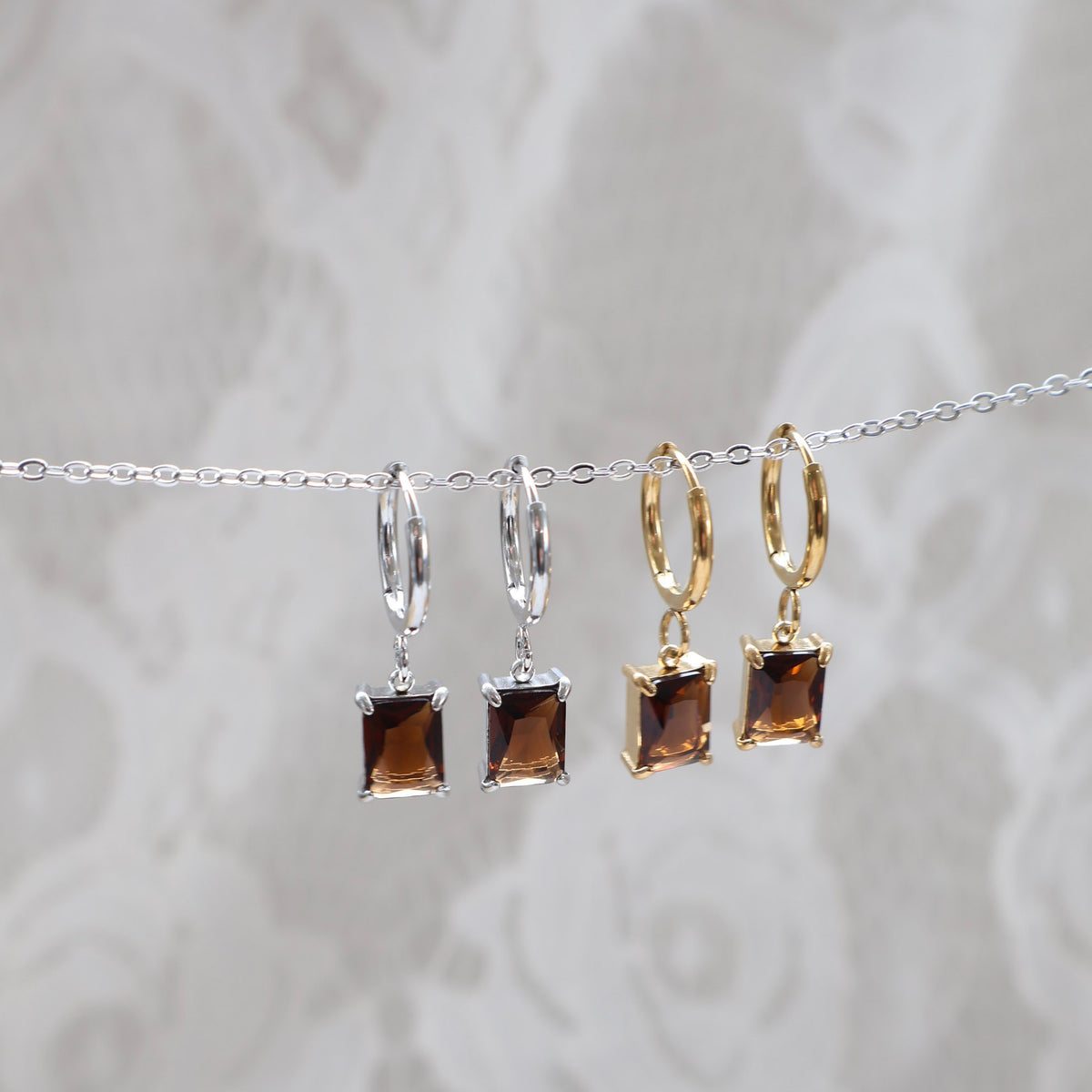 Ivy Hoops - 4 Colours Available – Katyb Jewellery Design