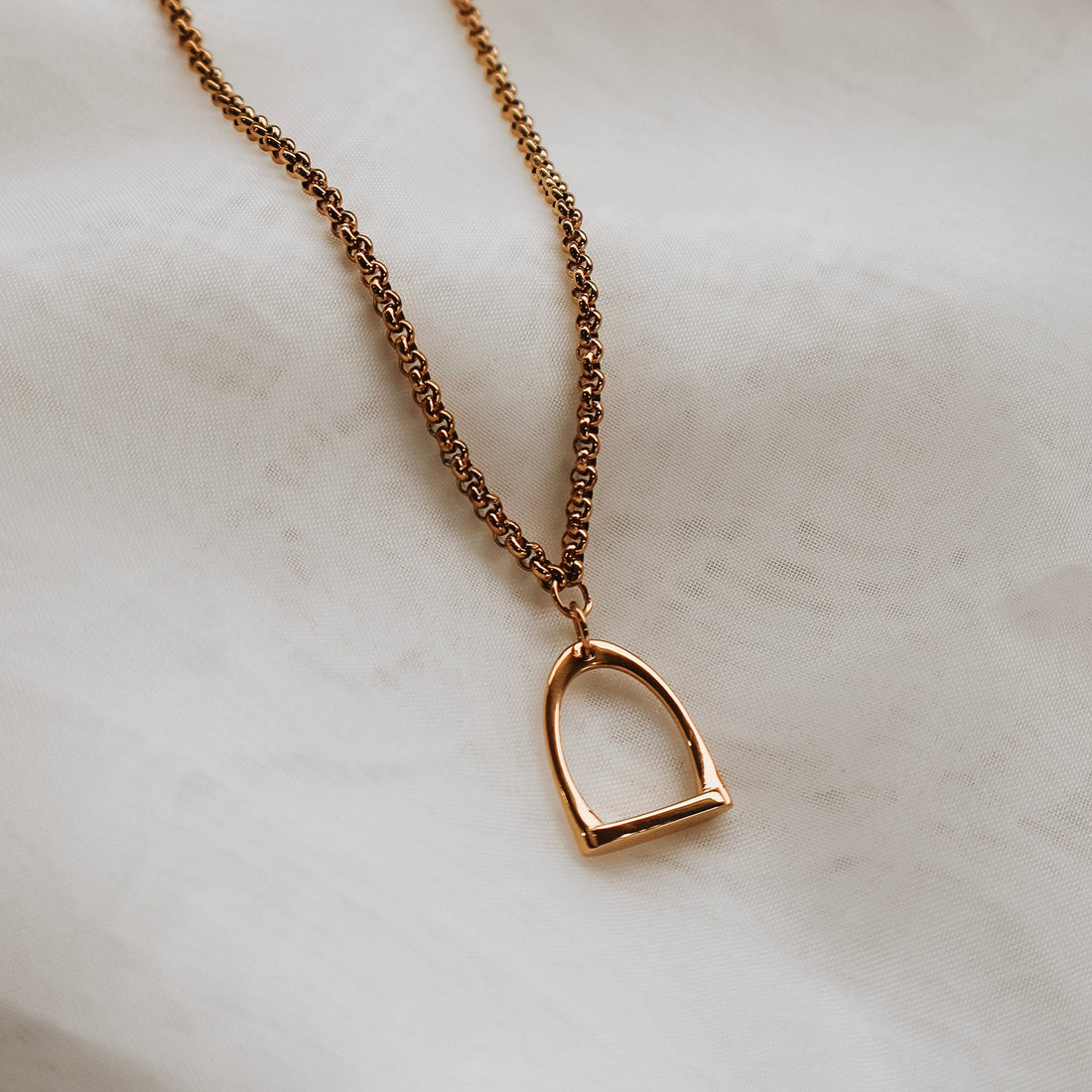 Stirrup Necklace