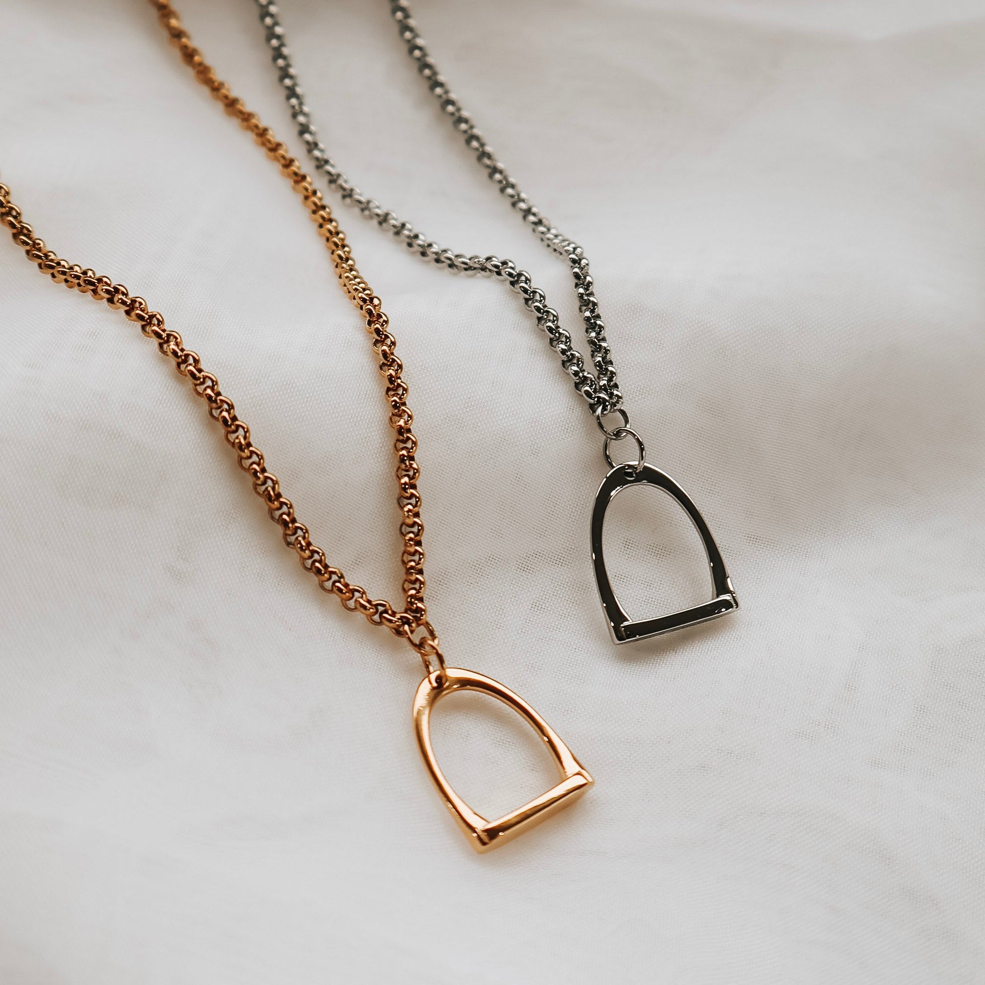 Stirrup Necklace