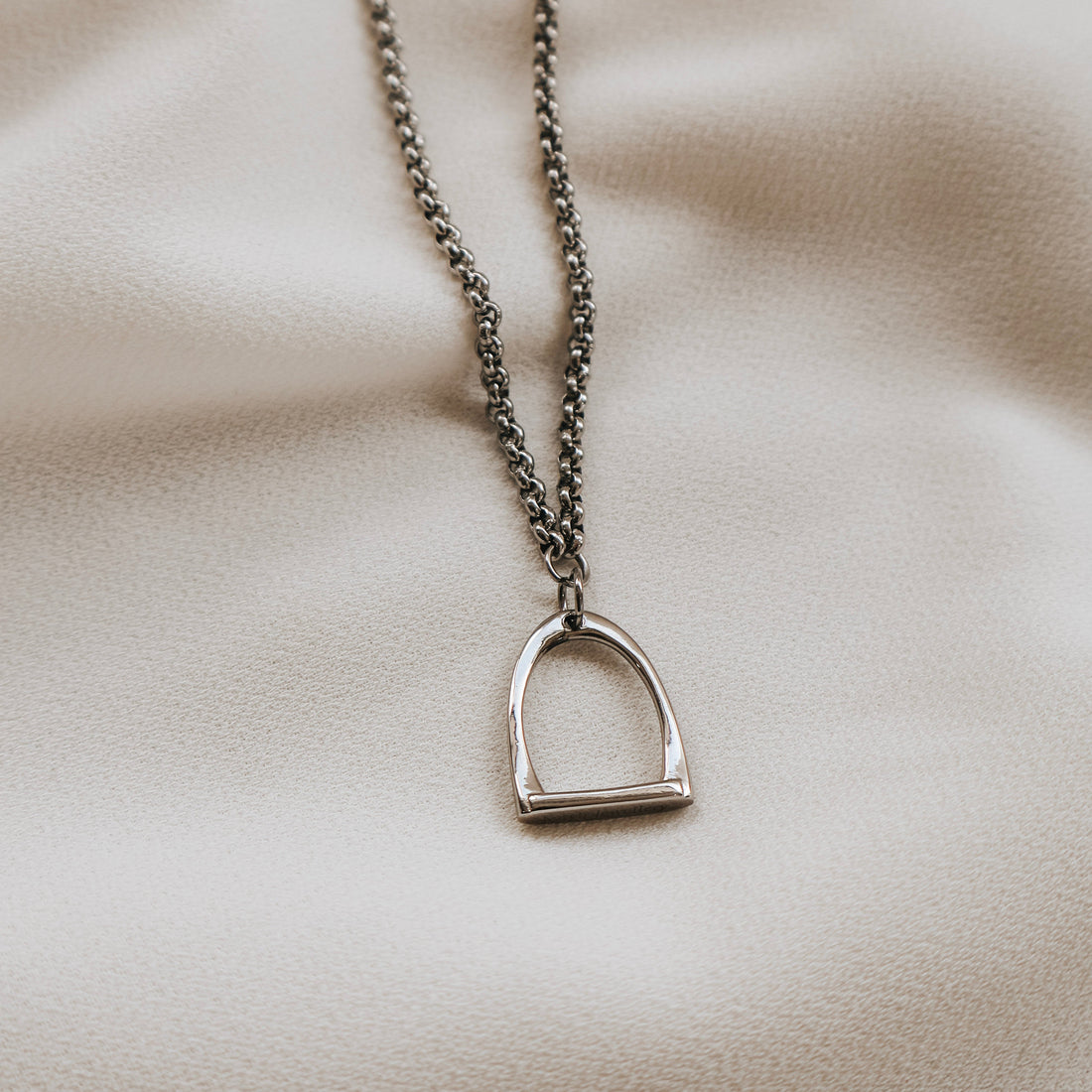 Stirrup Necklace