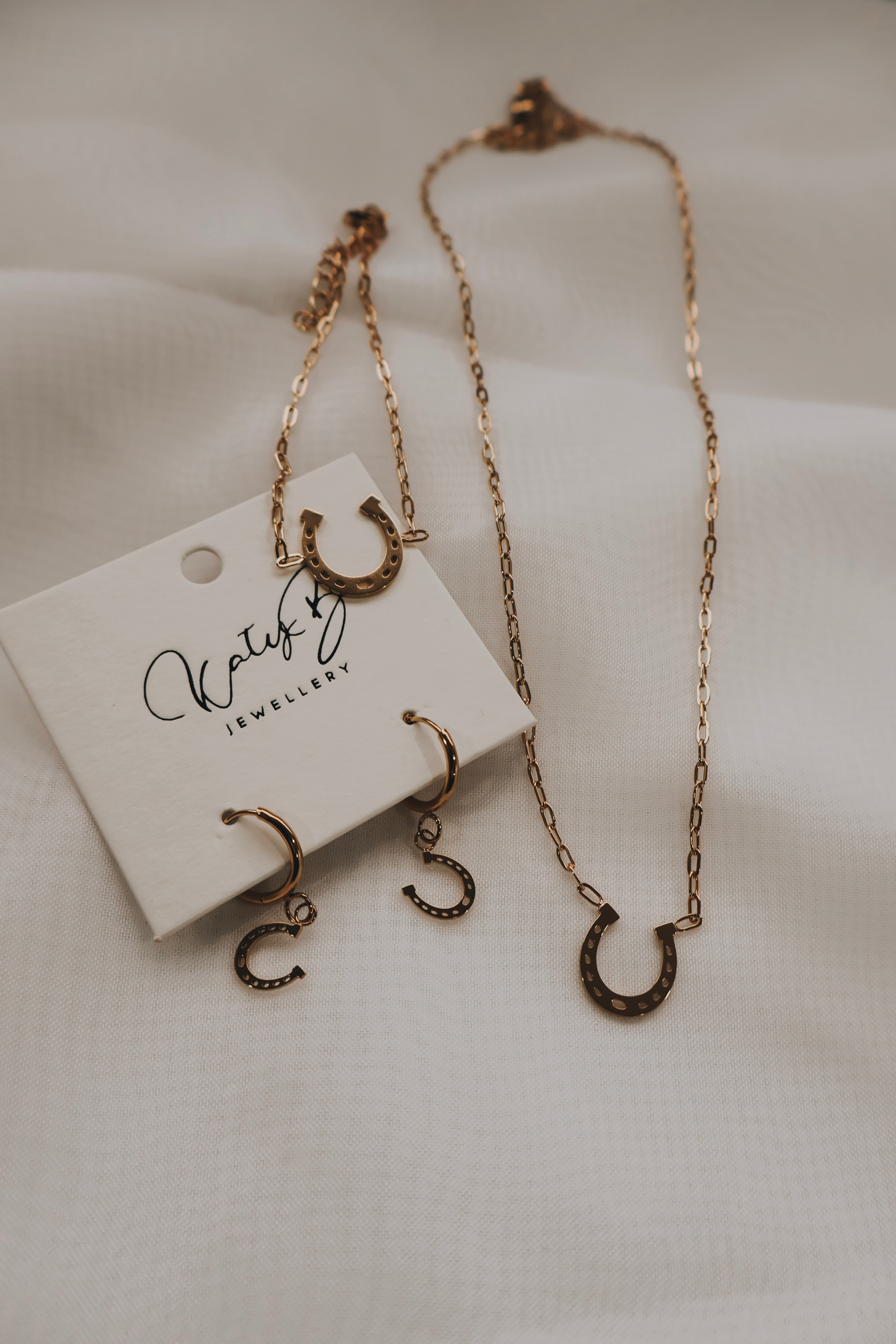 Small Horse Shoe Necklace – Katyb Jewellery Design