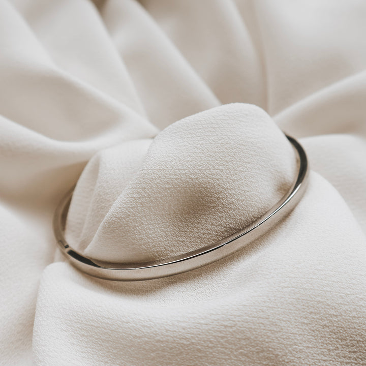 Oval Bangle + Bracelet Bundle