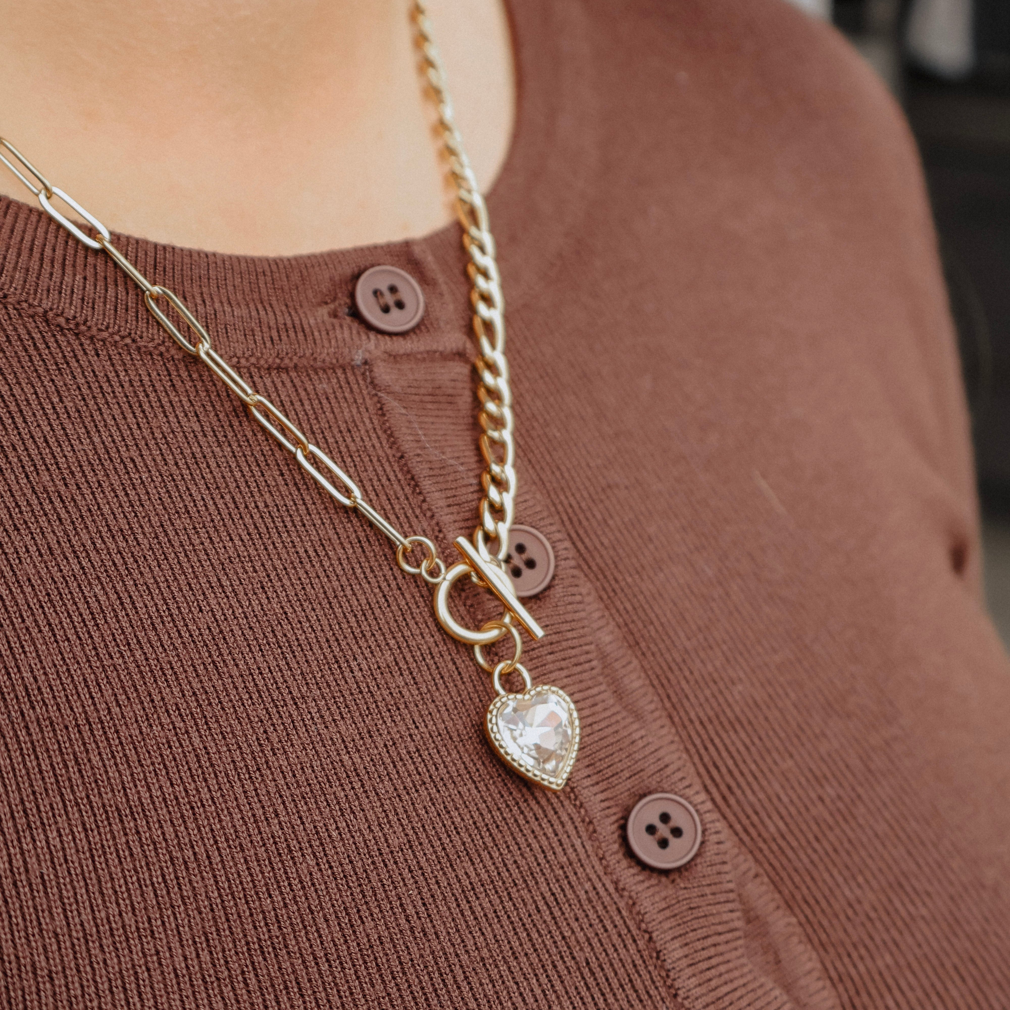 CZ Statement Heart Bundle