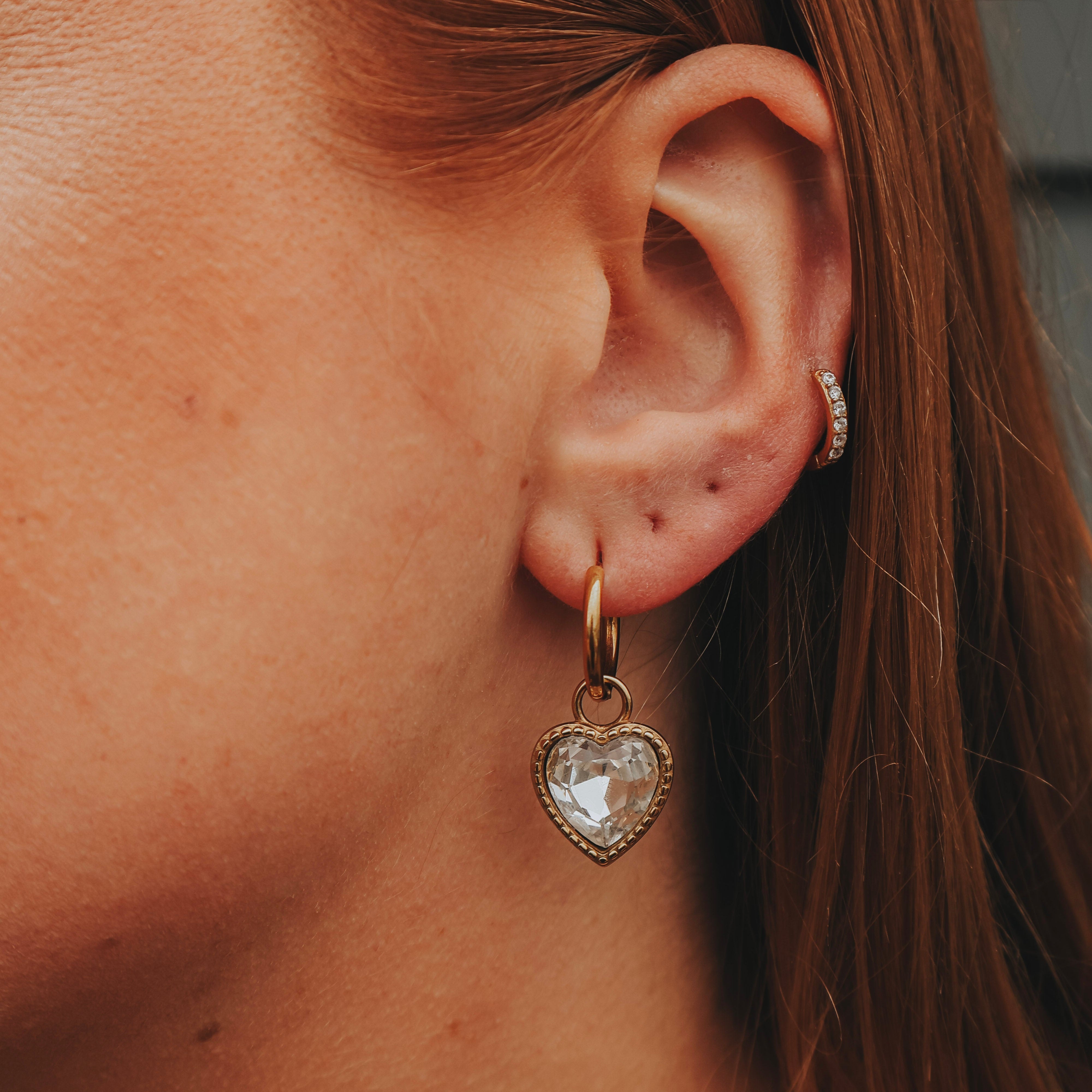 CZ Statement Heart Bundle