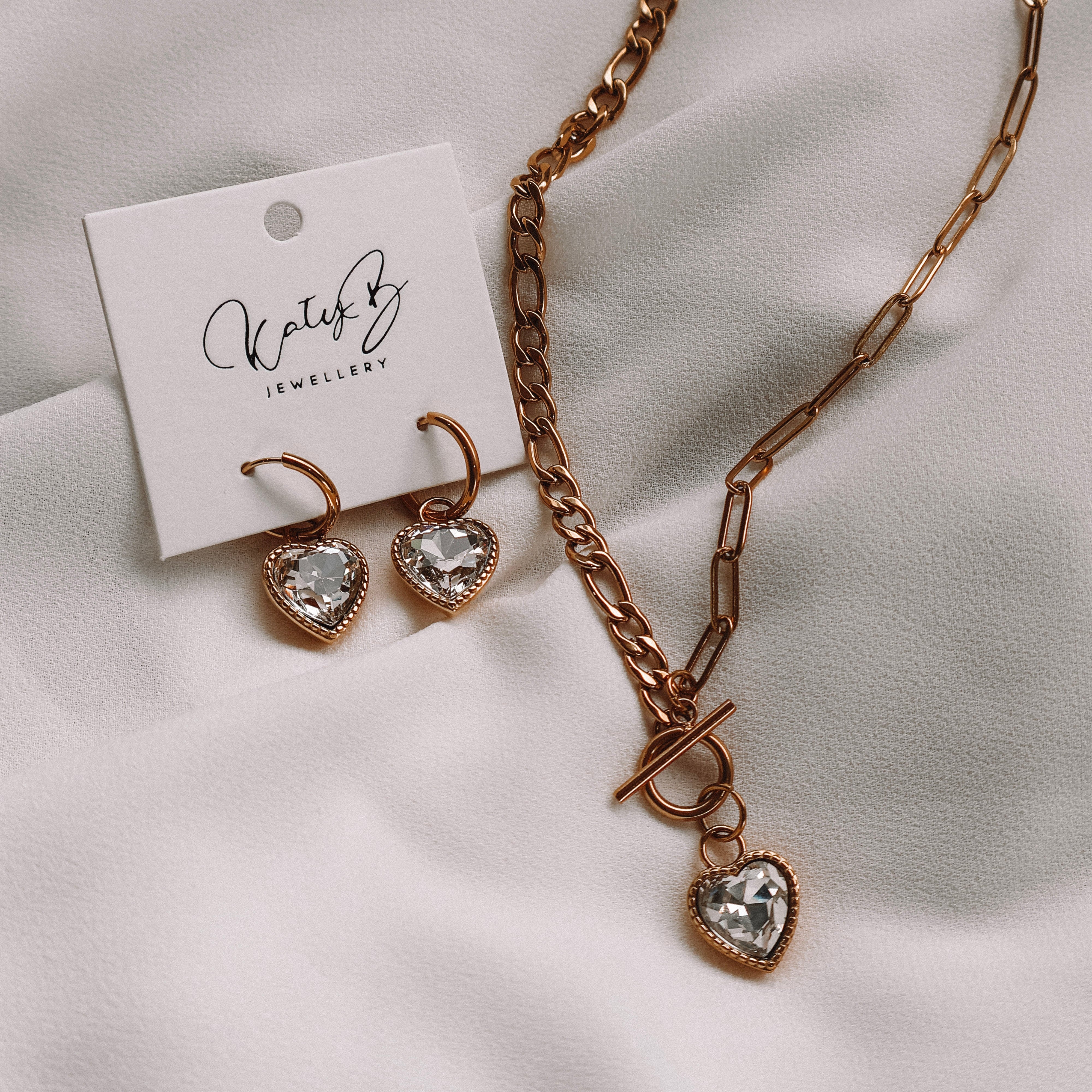 CZ Heart Necklace