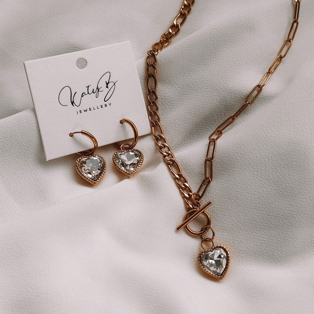 CZ Heart Necklace