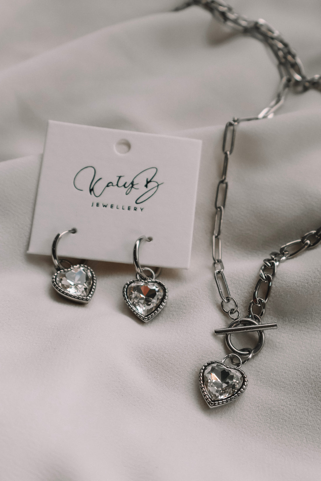CZ Heart Necklace