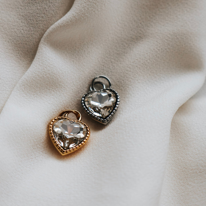 CZ Heart Pendant only