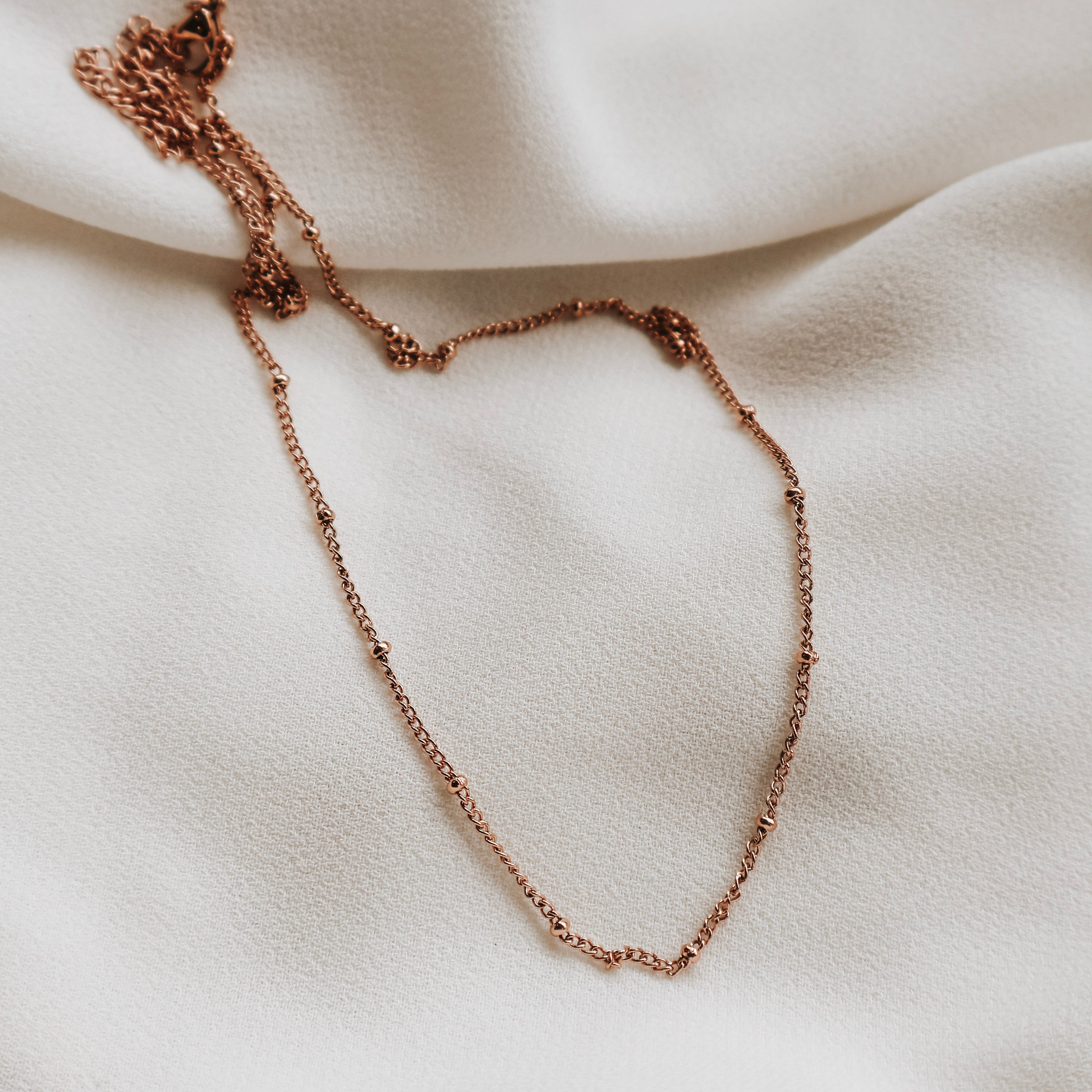Rose Gold Bobble Chain
