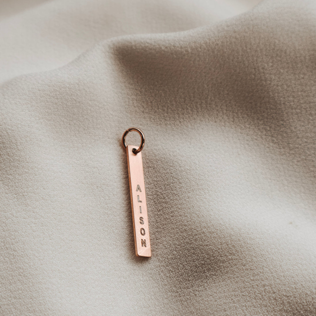 Rose Gold Individual vertical bar