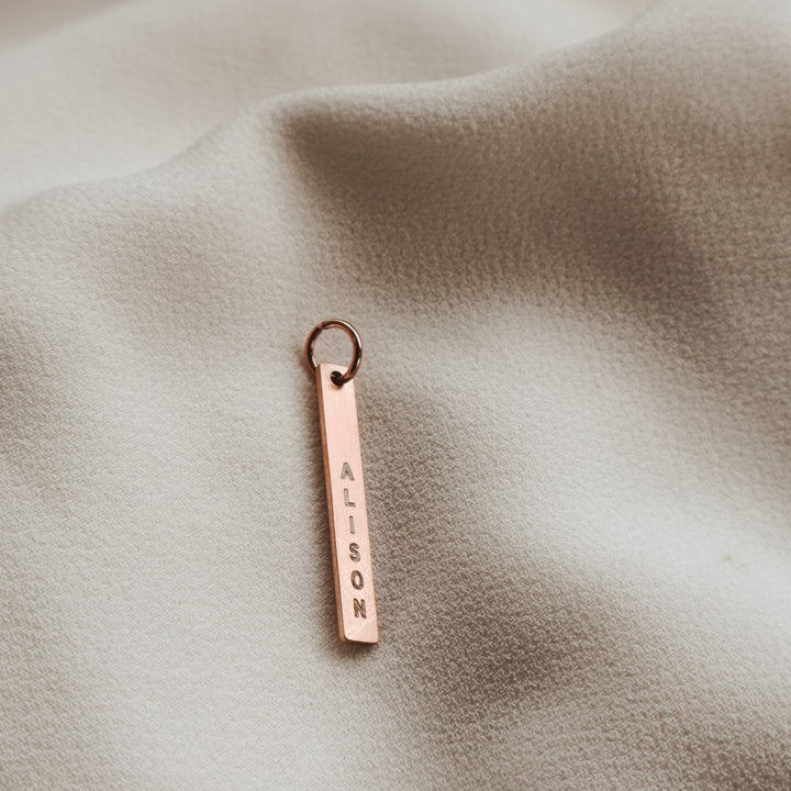 Rose Gold Individual vertical bar