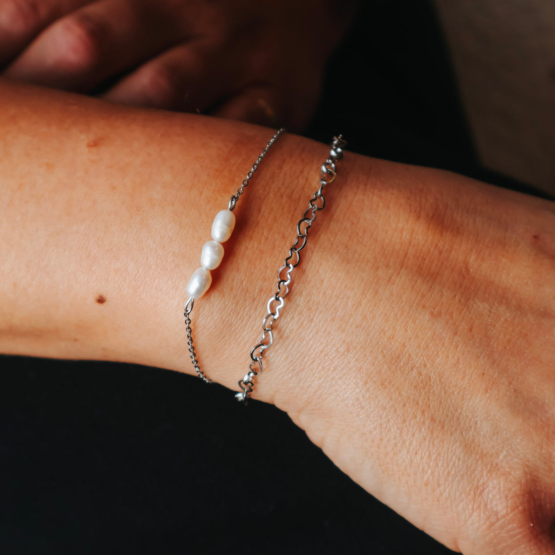 Heart Chain Bracelet
