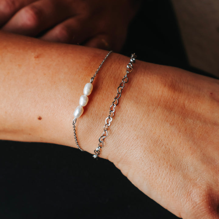Heart Chain Bracelet