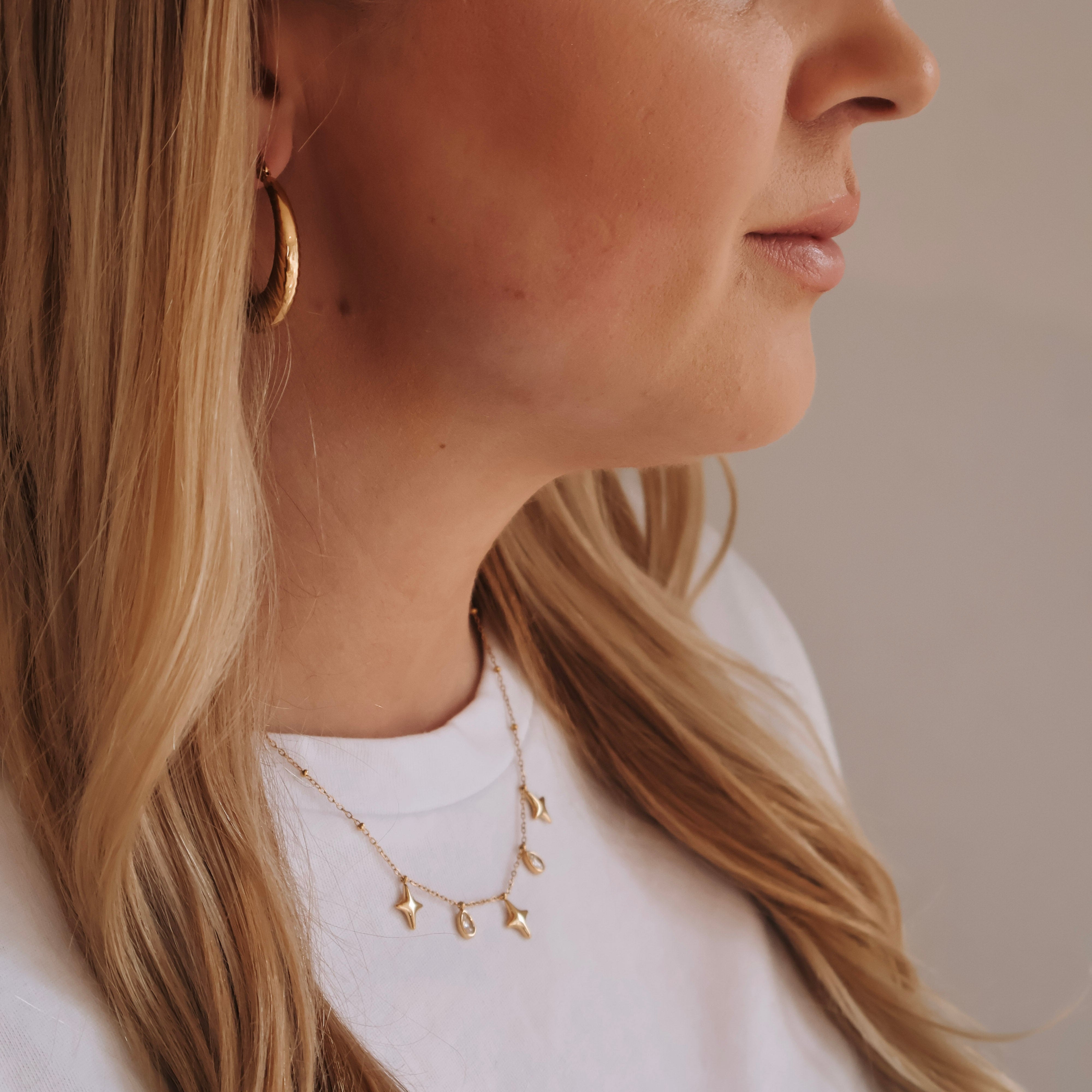 Diamond Charm Necklace