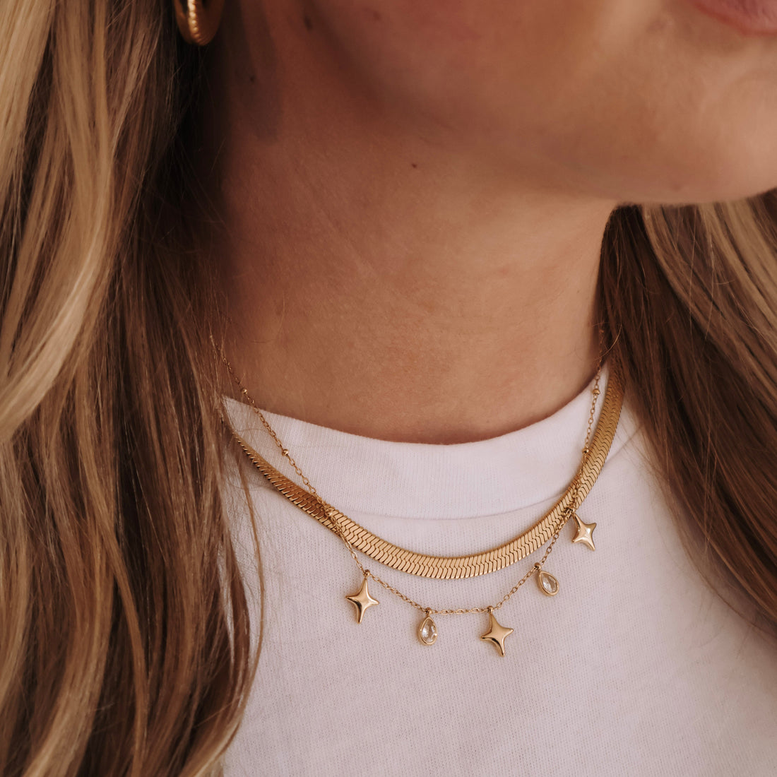 Diamond Charm Necklace