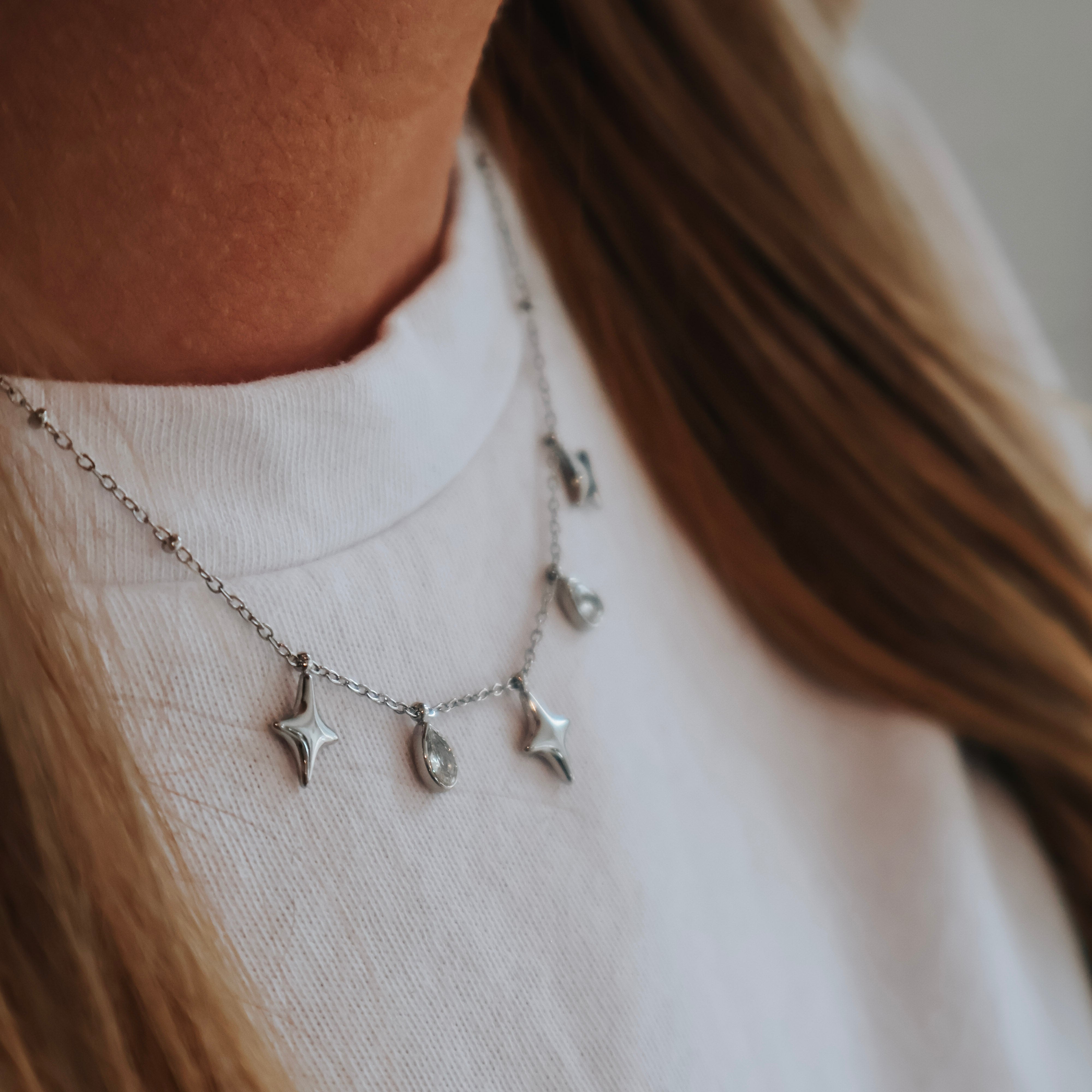 Diamond Charm Necklace