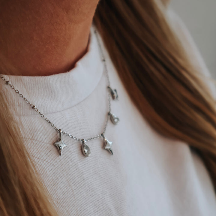 Diamond Charm Necklace