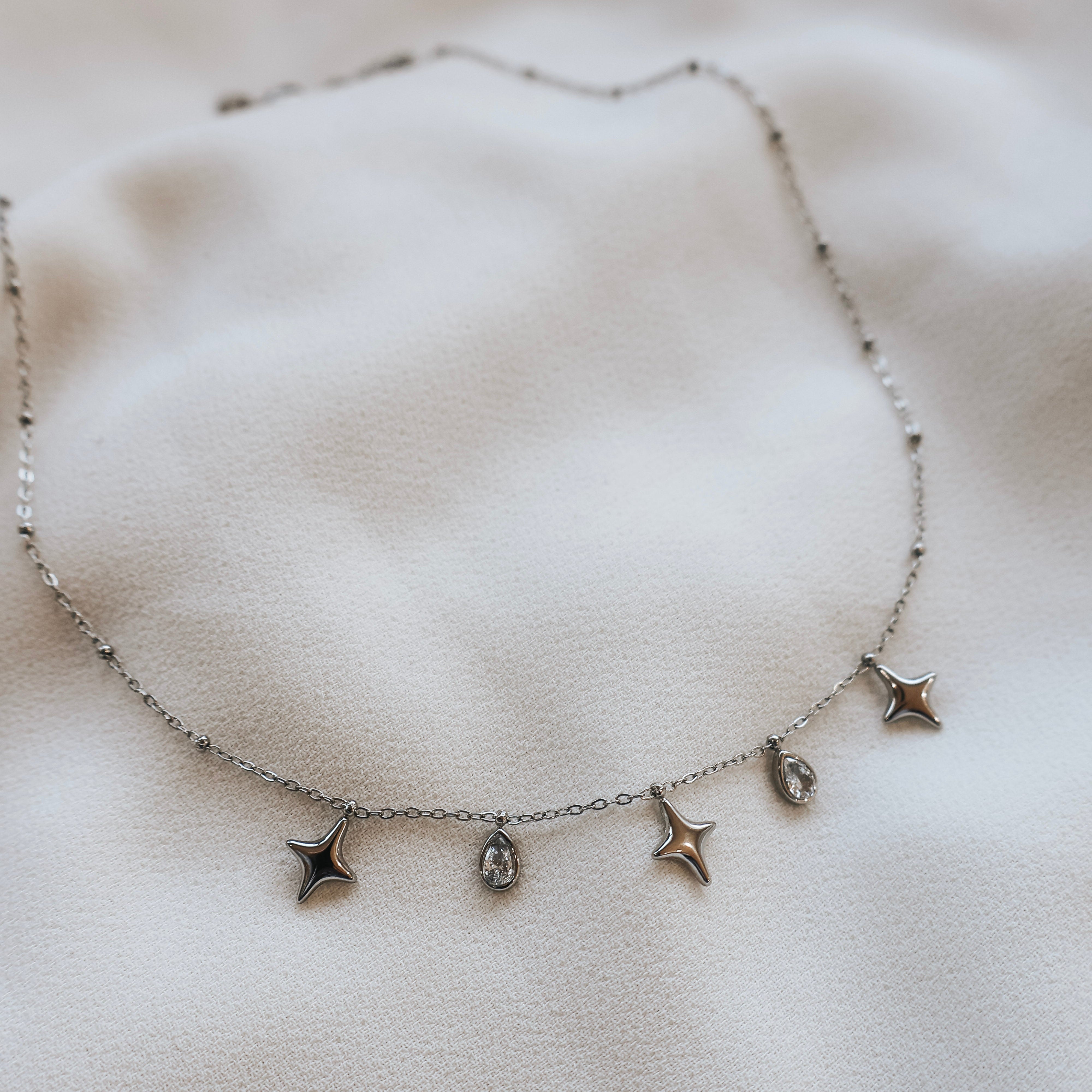 Diamond Charm Necklace