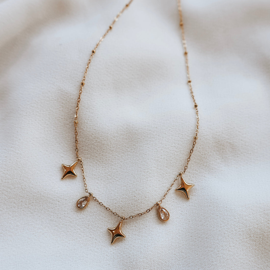 Diamond Charm Necklace
