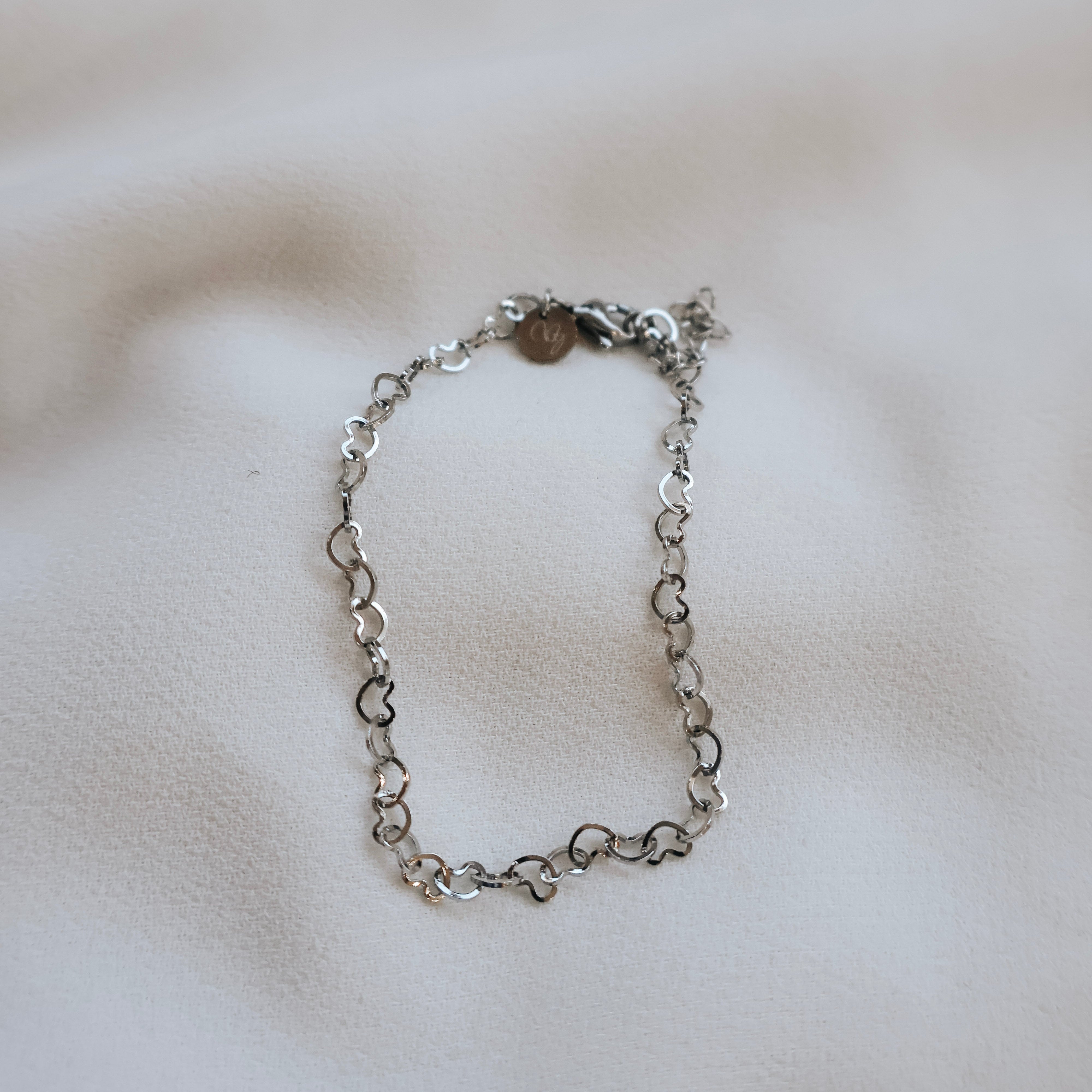 Heart Chain Bracelet