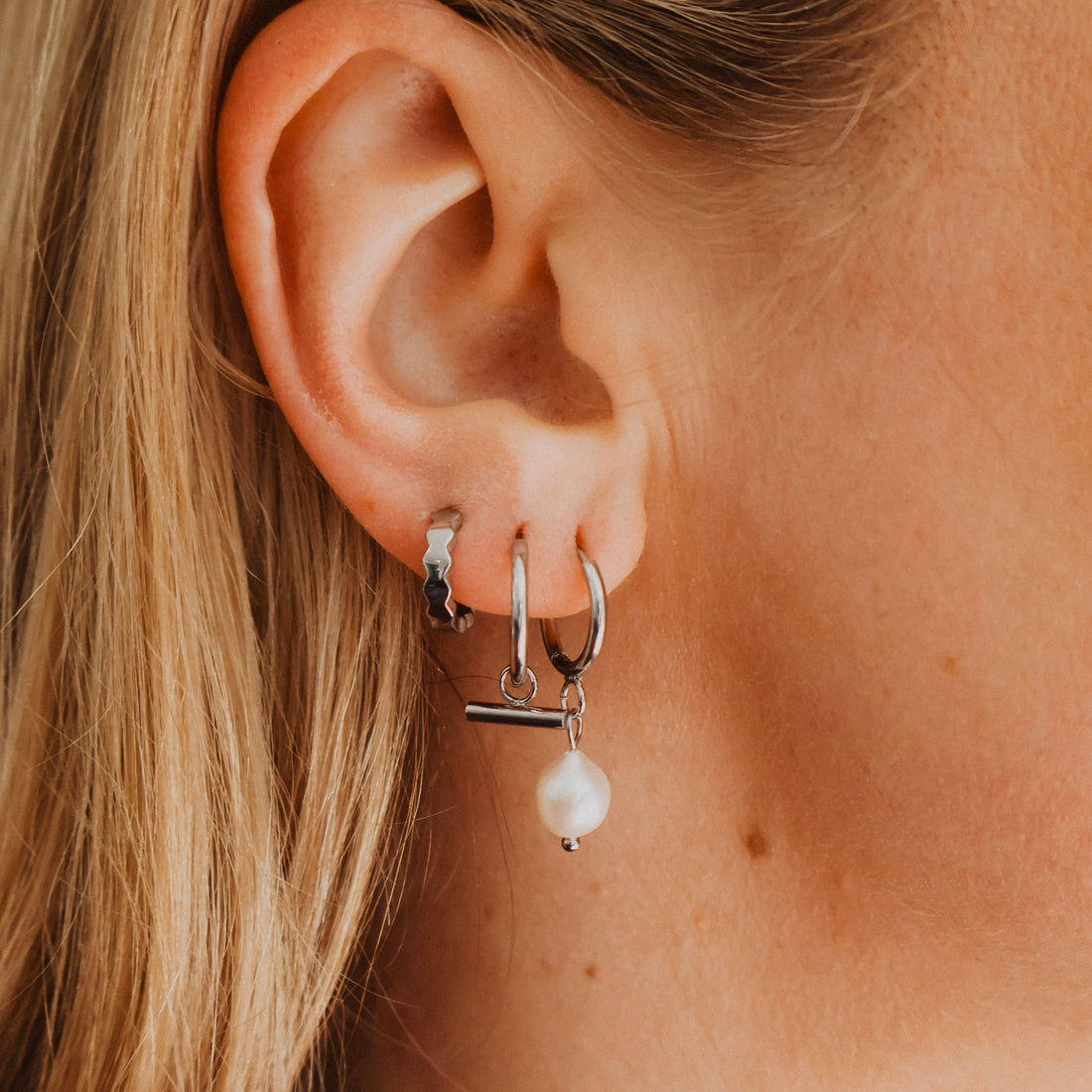 Hoop Earring Bundle - 3 pairs