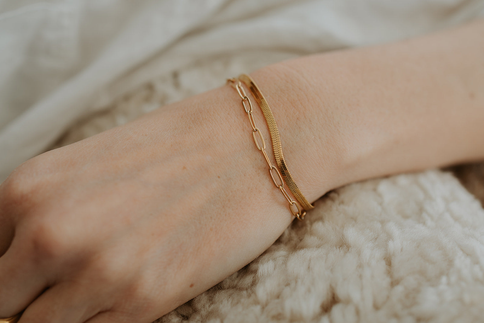 6mm Bangle + Bracelet Bundle