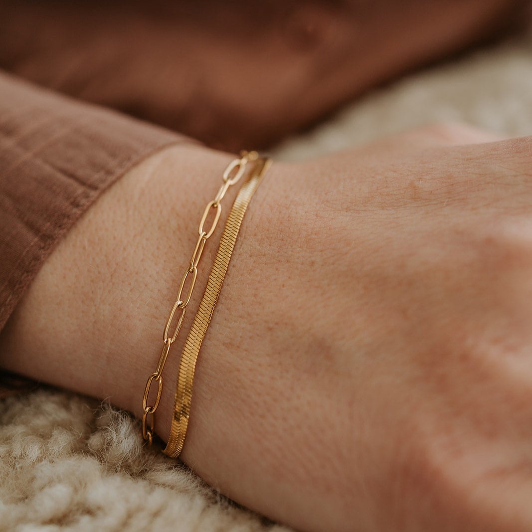 Snake Necklace and Bracelet Combo