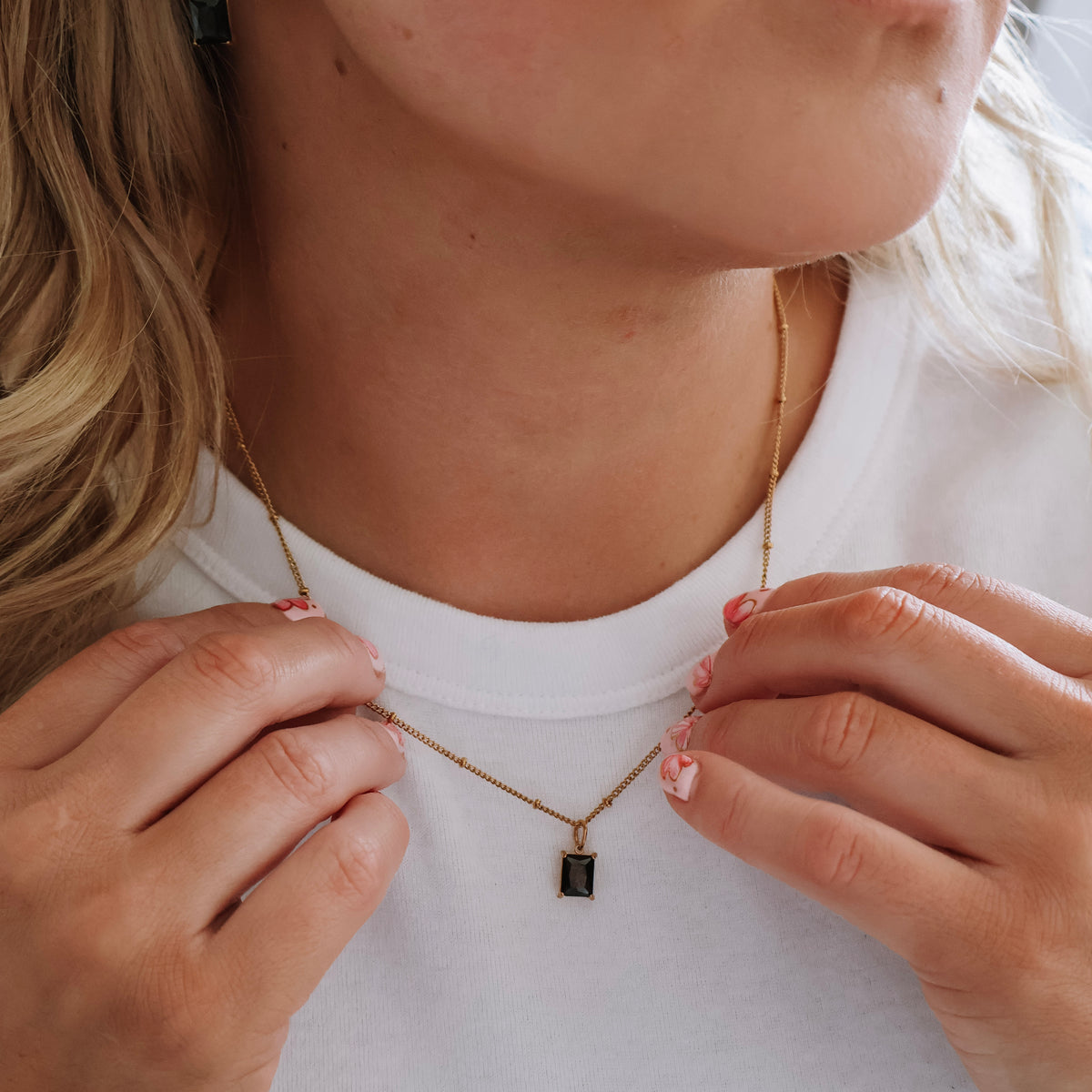 Ivy Hoop and Necklace Bundle – Katyb Jewellery Design
