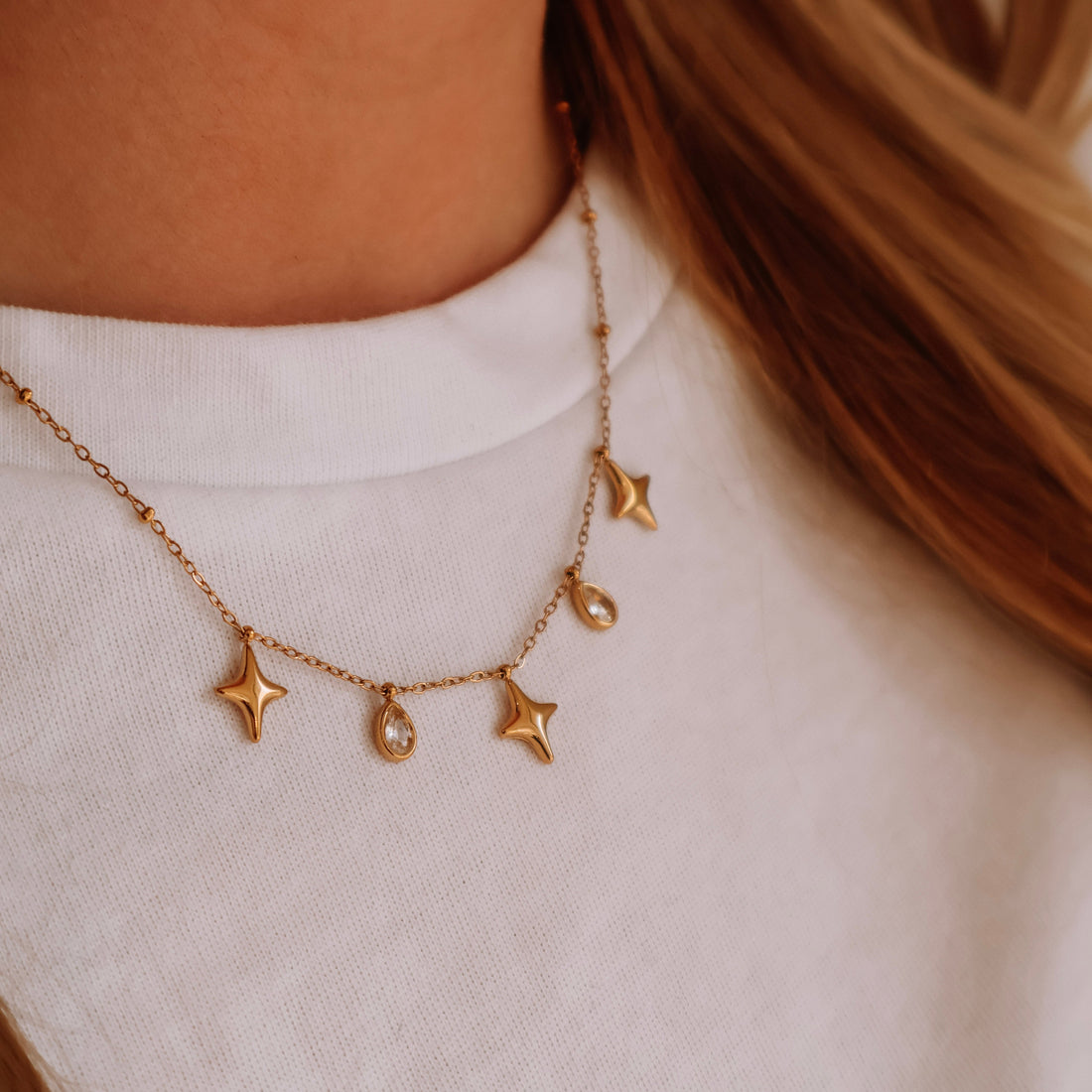 Diamond Charm Necklace