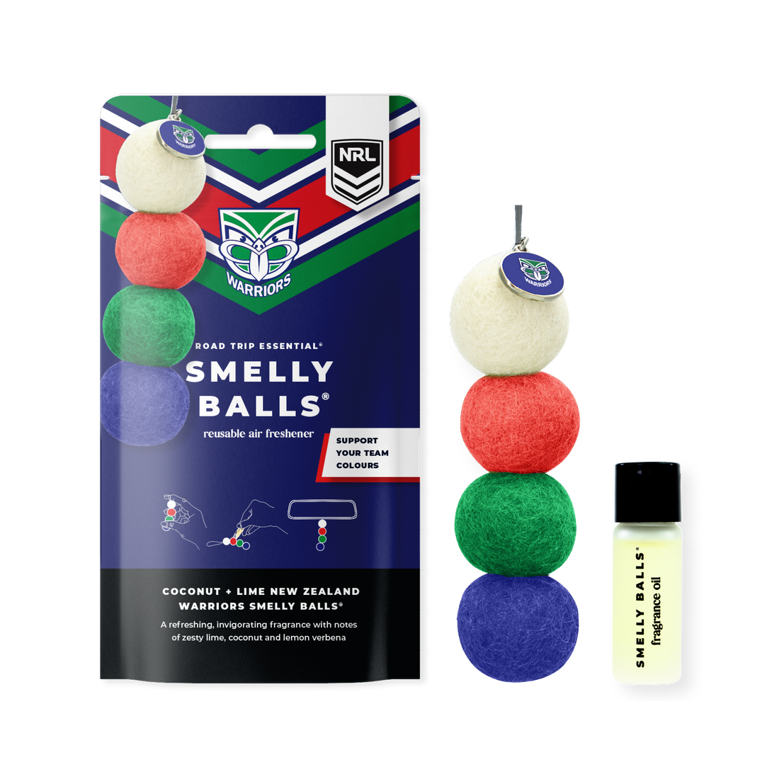 Smelly Balls  - Reusable Car Air Freshner